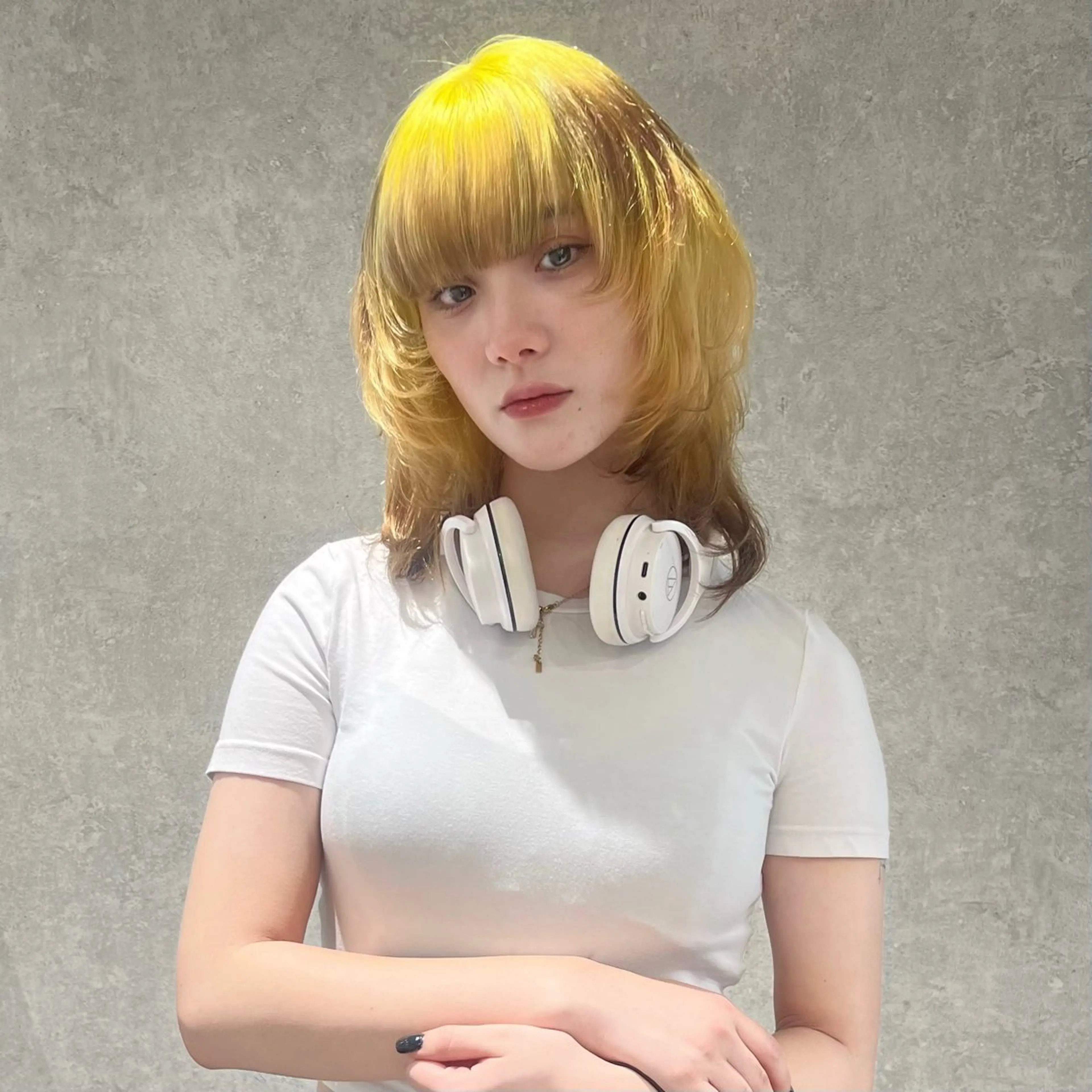 ショート レイヤーカット 似合わせカット AI TOKYO　S所属・mizuki 【韓国レイヤー】のヘアスタイル