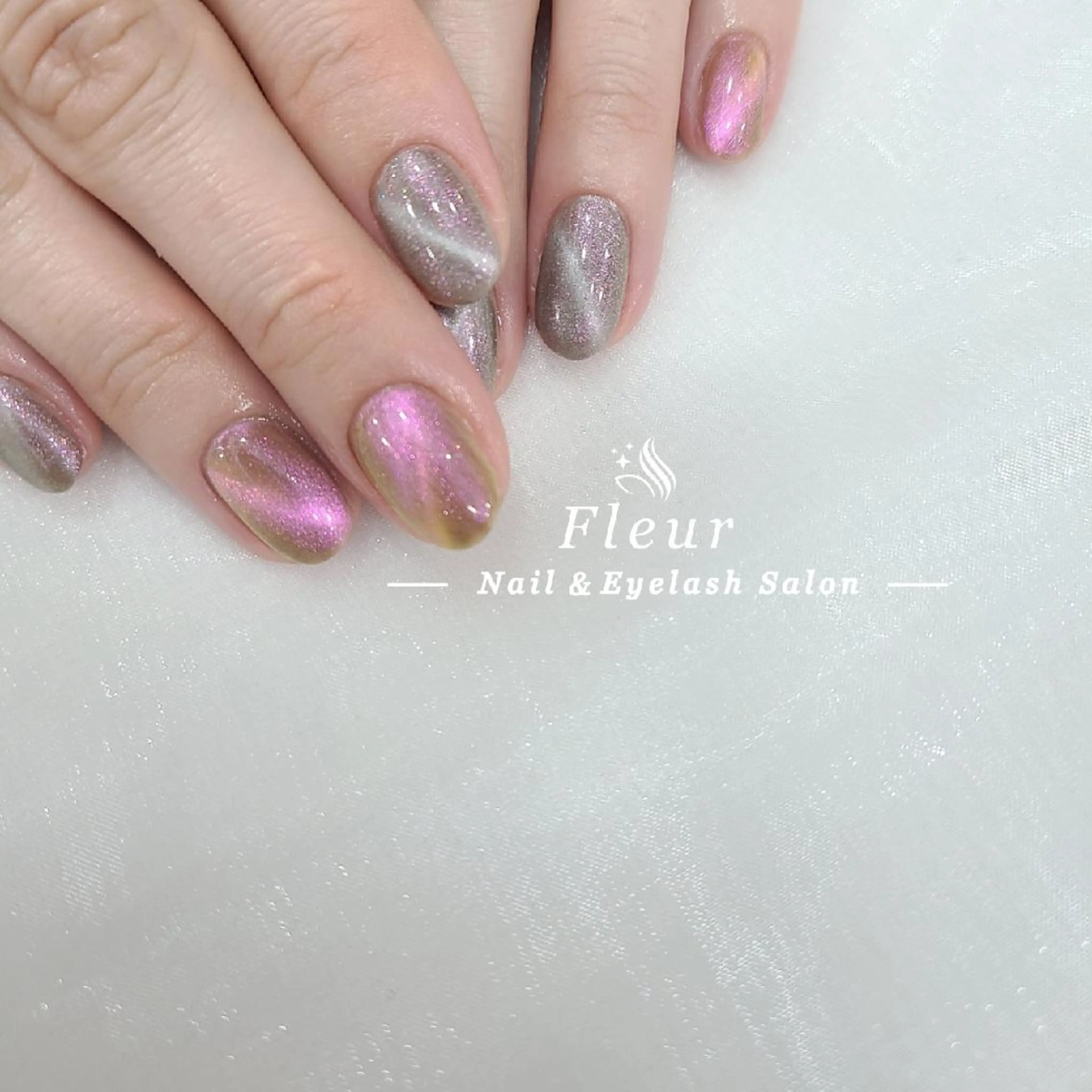ネイル ハンドネイル nail&eye ♡Fleur♡のネイルデザイン