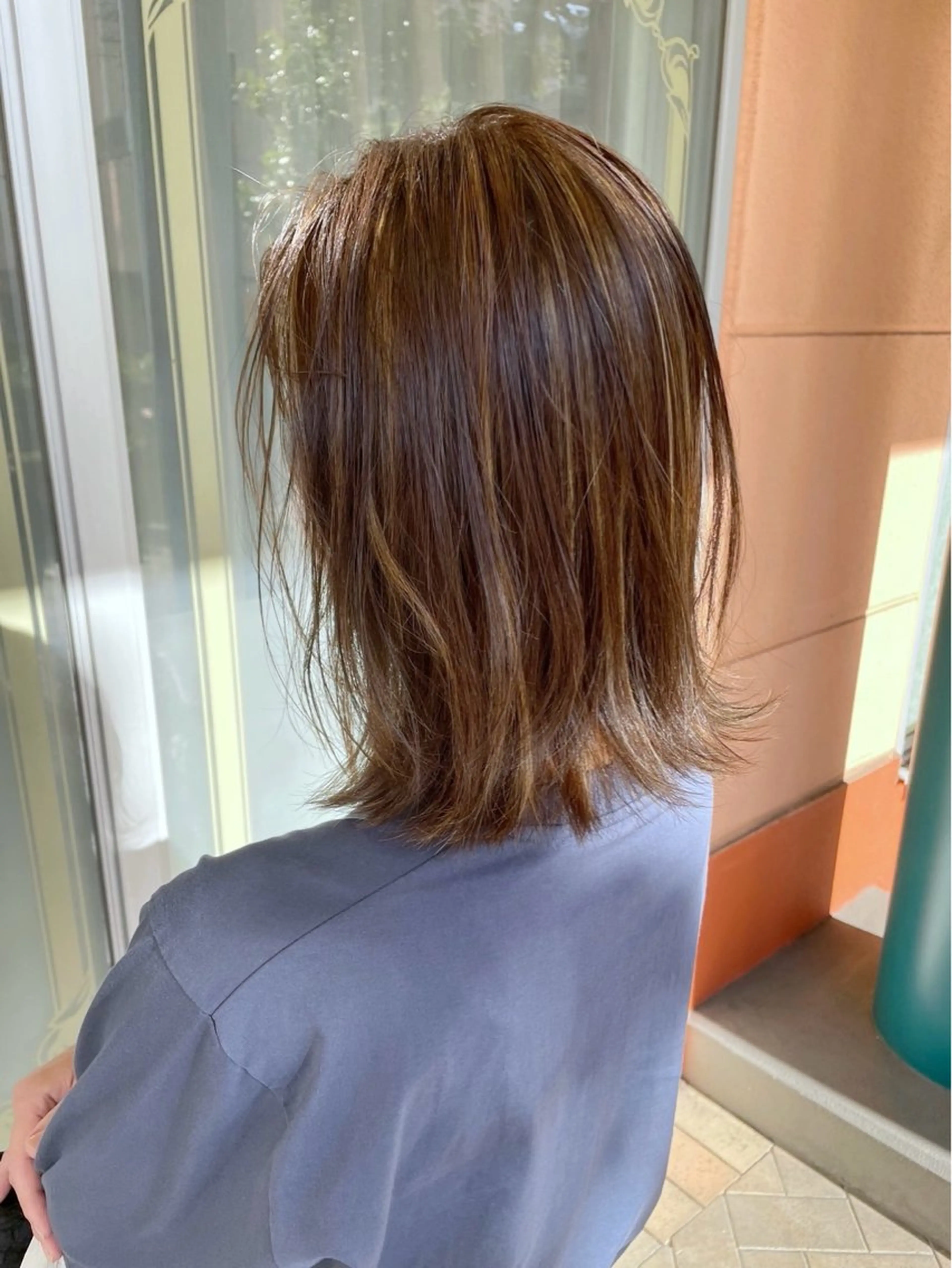 セミロング CINQ ドリームプラザ店所属・竹内 仁のヘアスタイル