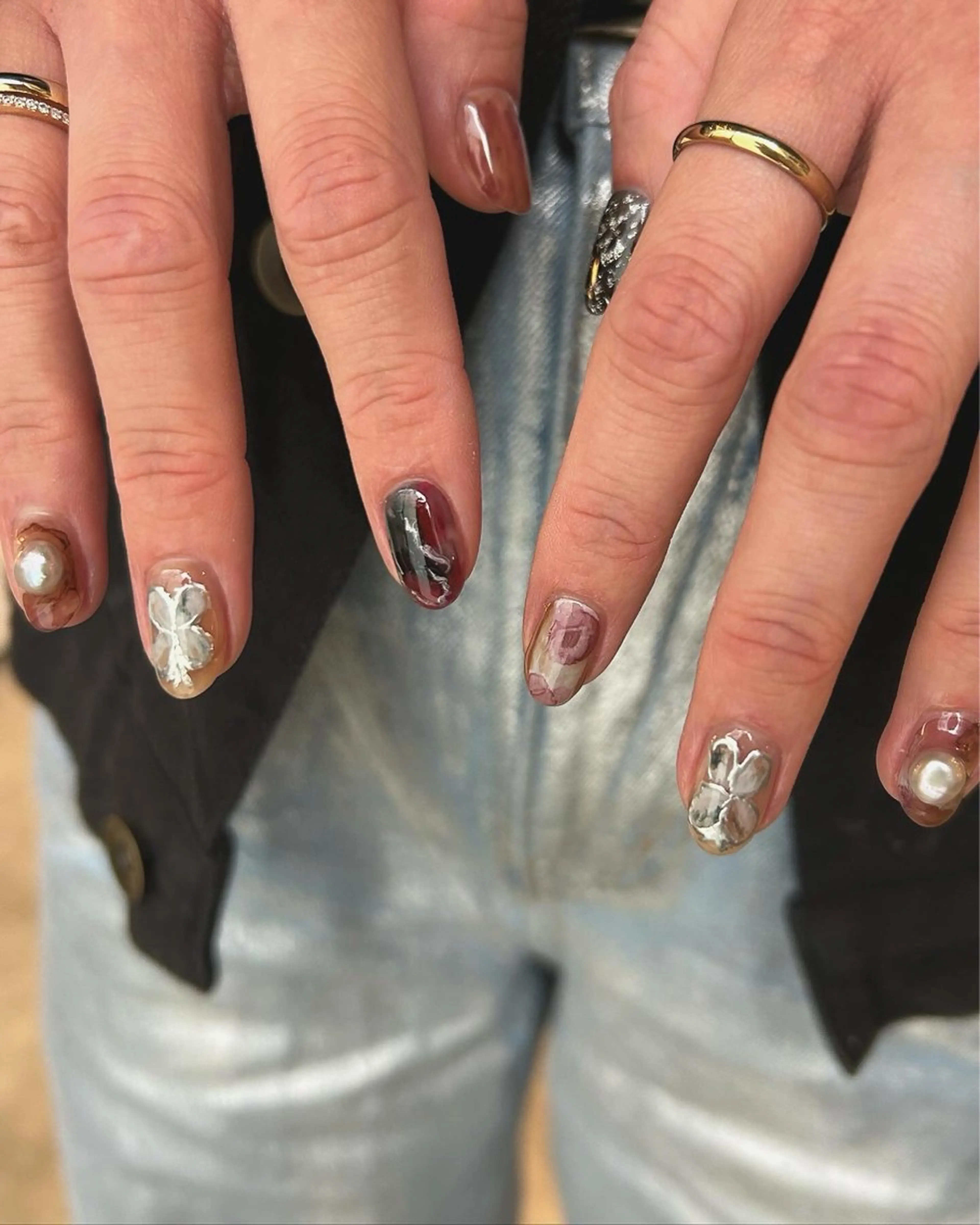 ネイル 持ち込み Yumi 広尾|恵比寿ネイルのネイルデザイン