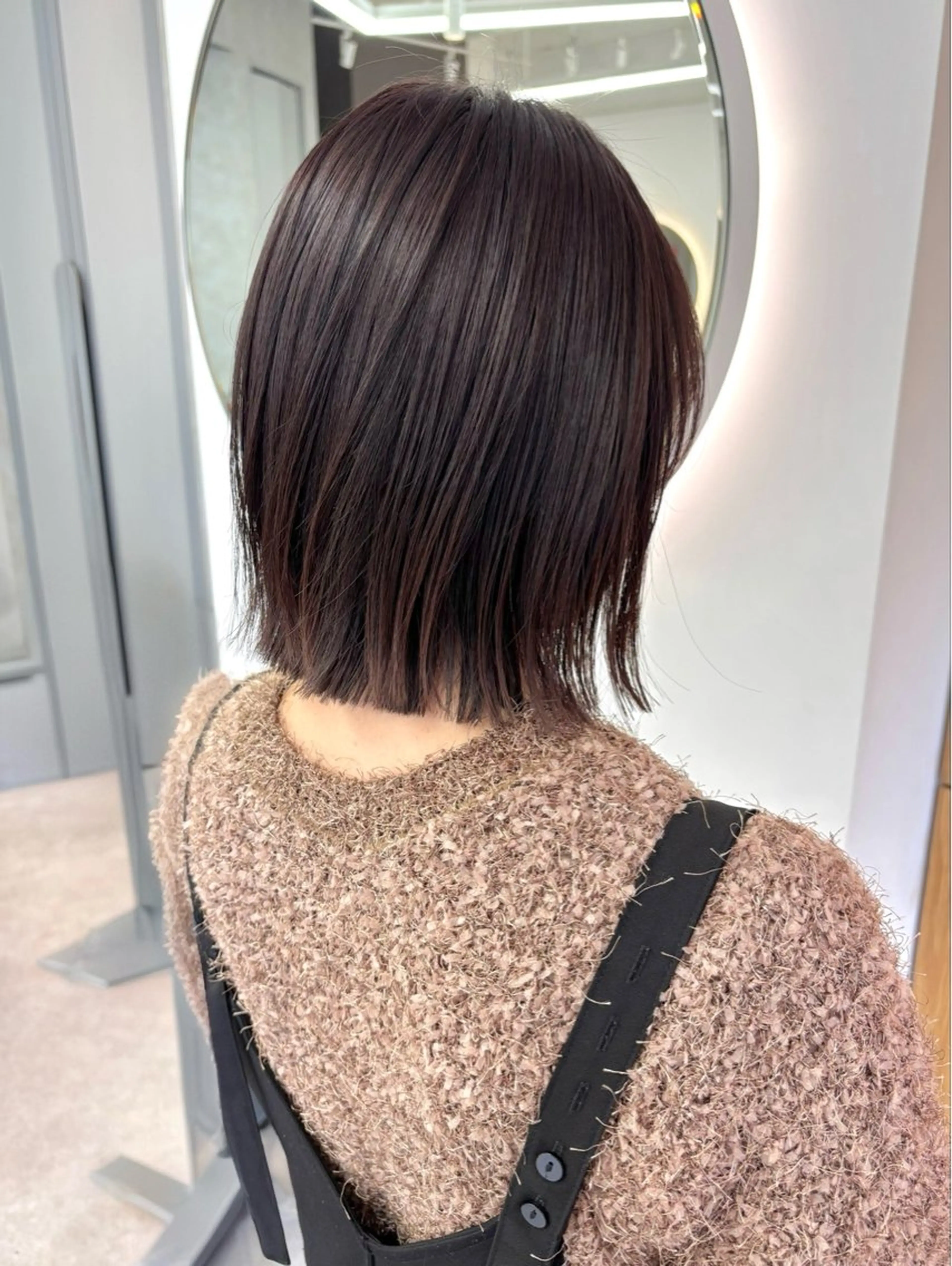 ショート カット ヘアカラー トリートメント ボブ/透明感カラー/ 似合わせ🌿高田知那のヘアスタイル