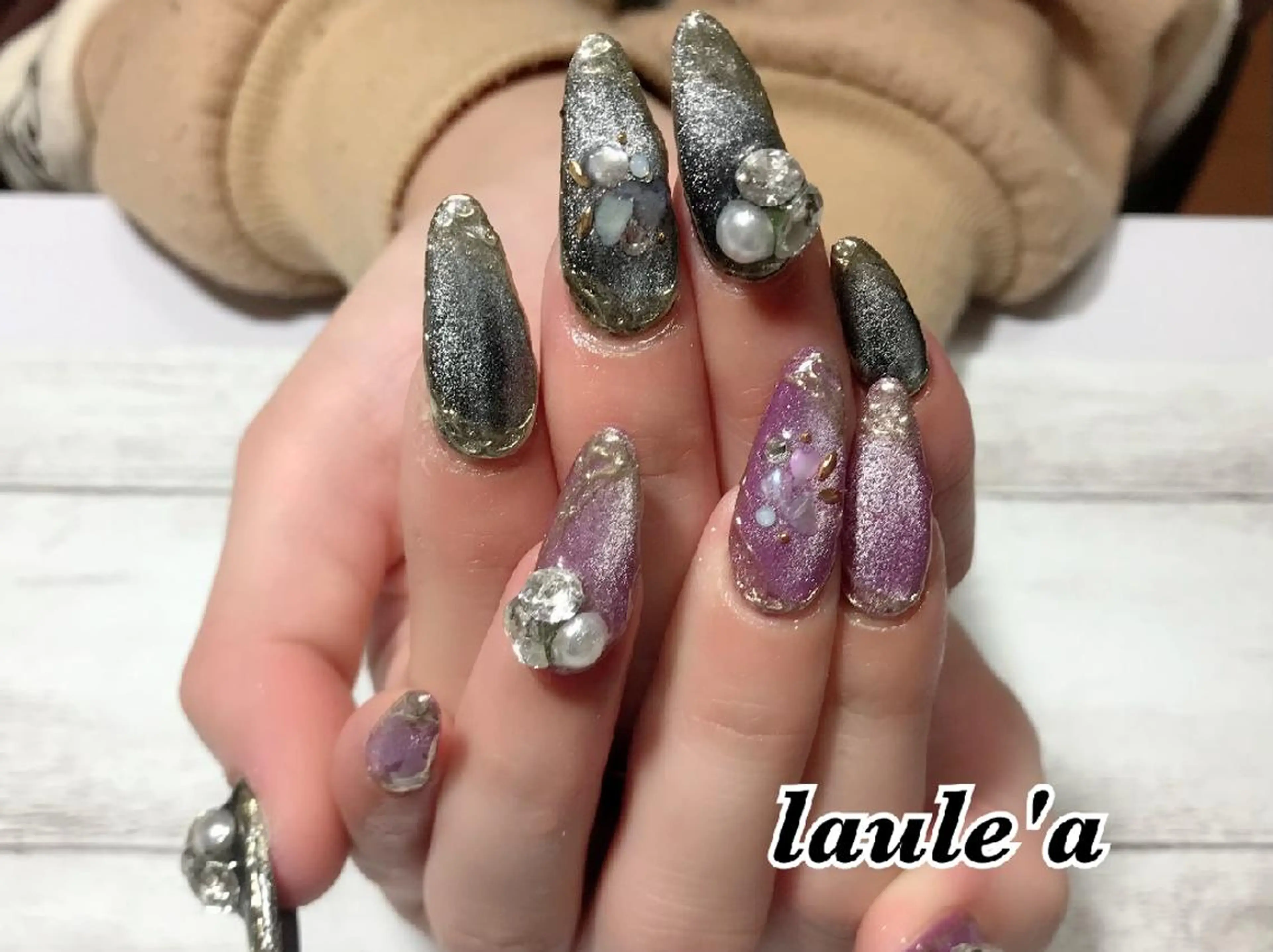 ネイル ハンドネイル Rグループ felizのネイルデザイン