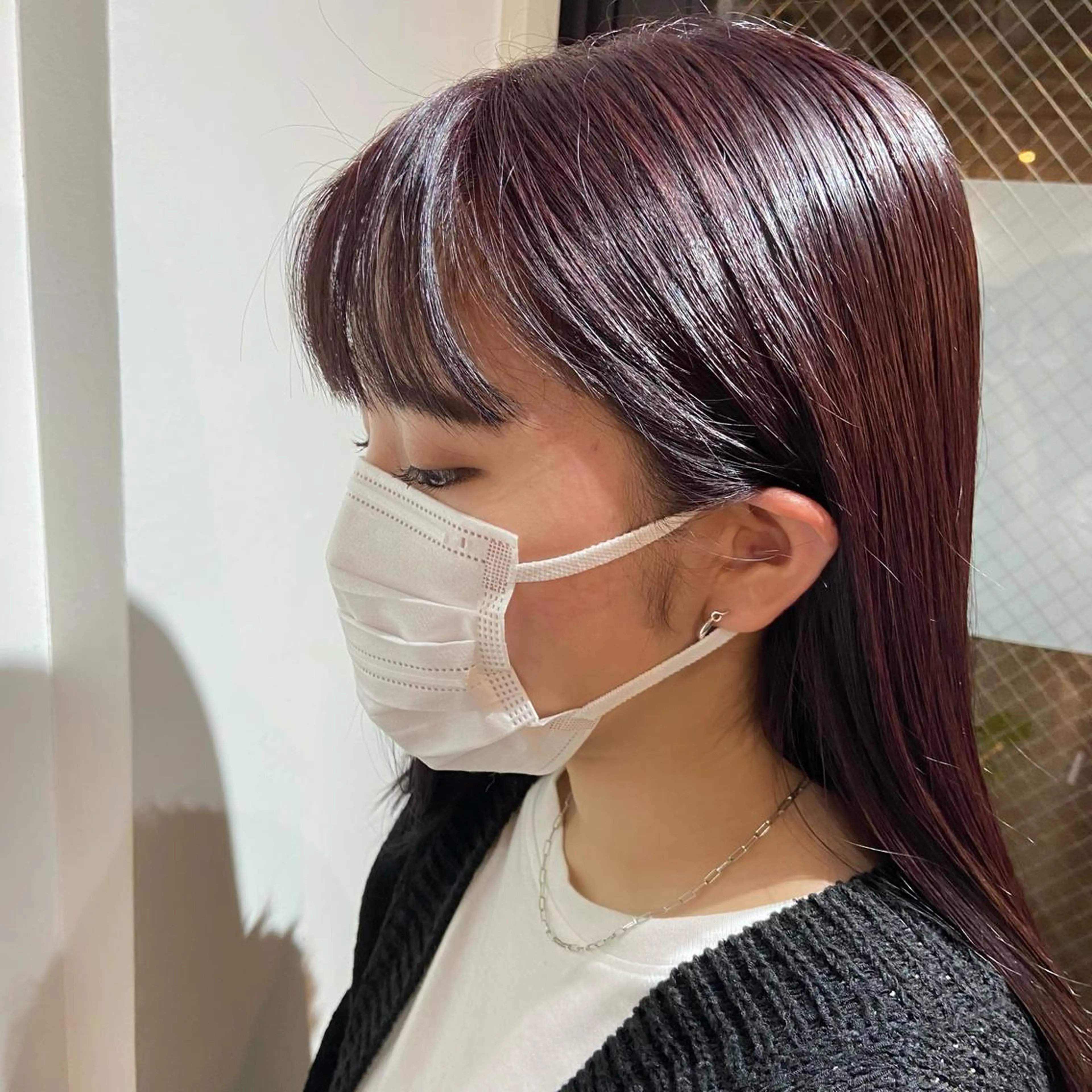 ミディアム カラー Lamana所属・透明感カラー/ 加瀬たまものヘアスタイル