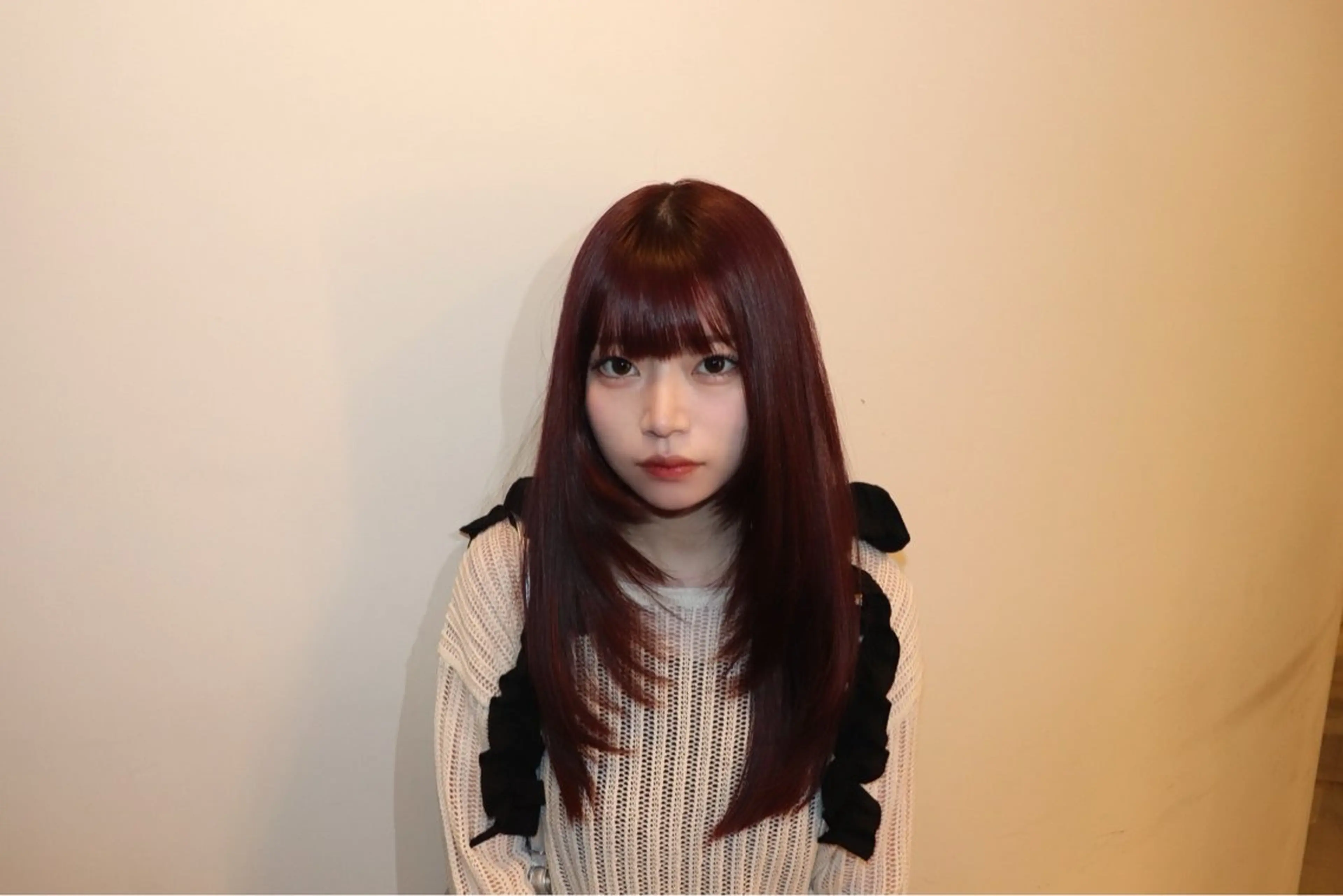 ロング カラー ヘアカラー トリートメント AIRA/ブリーチ /透明感カラーのヘアスタイル