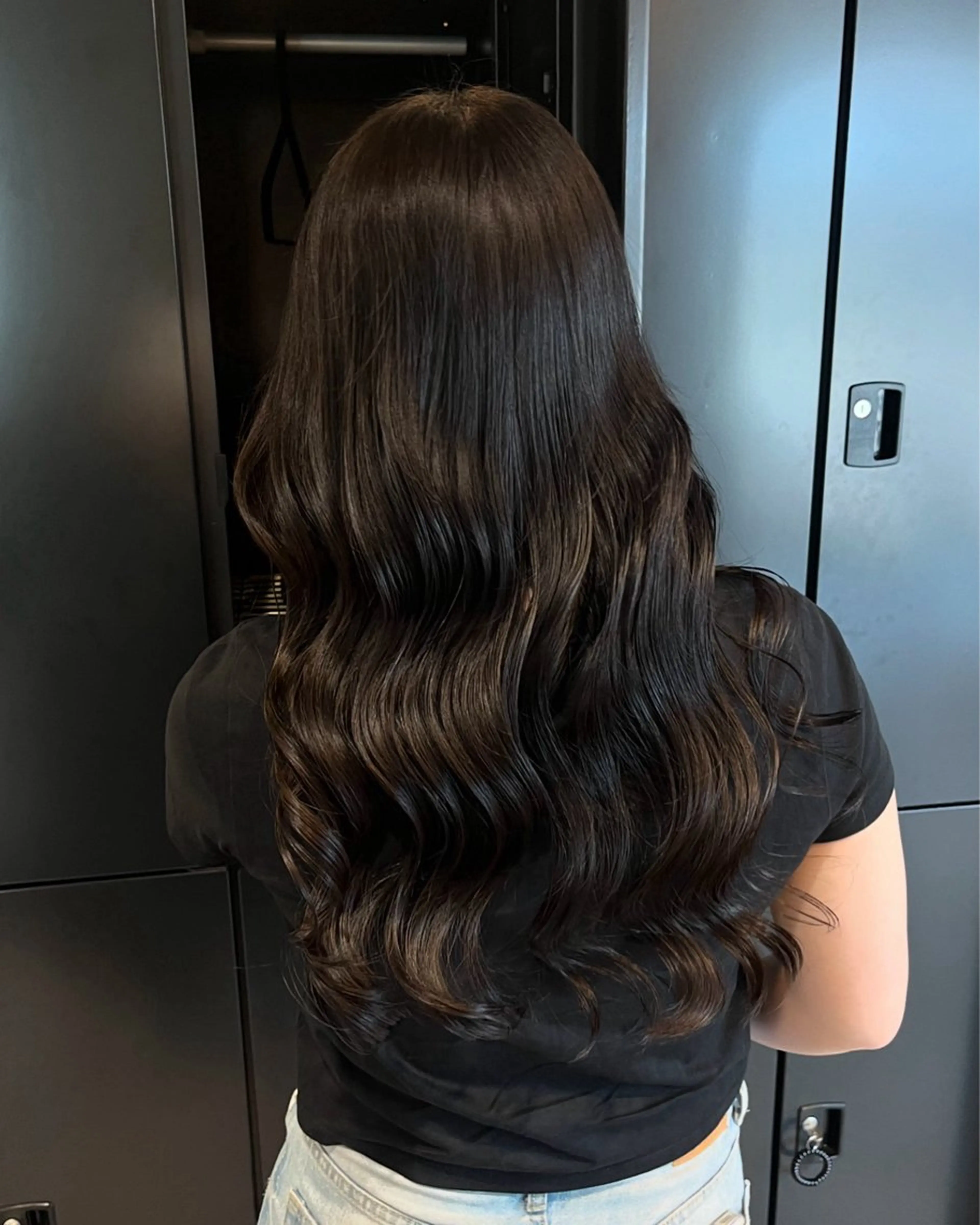 ロング カラー hashimoto kaedeのヘアスタイル