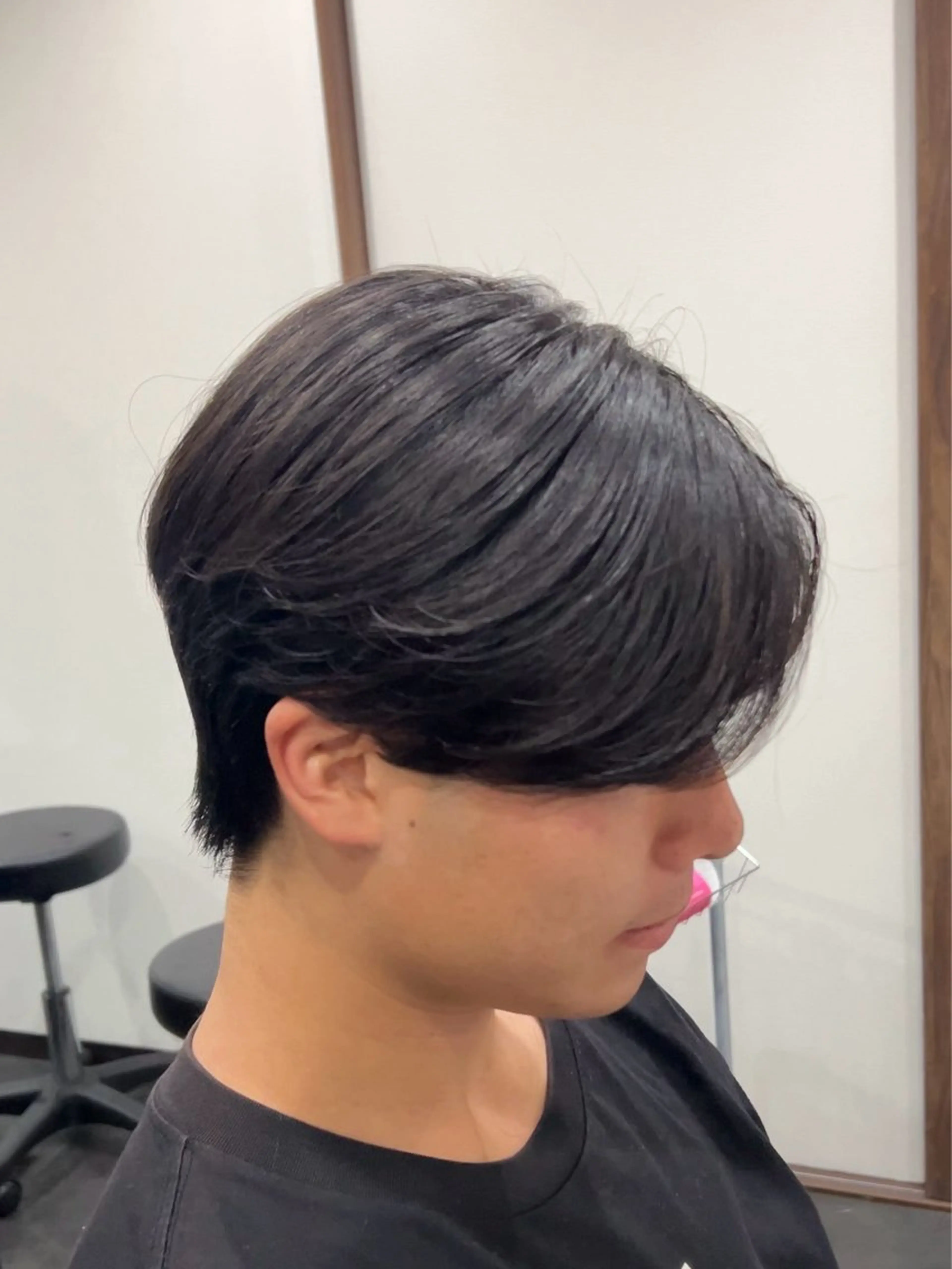 骨格矯正メンズカット＋曲がる縮毛矯正(襟足あり)の写真