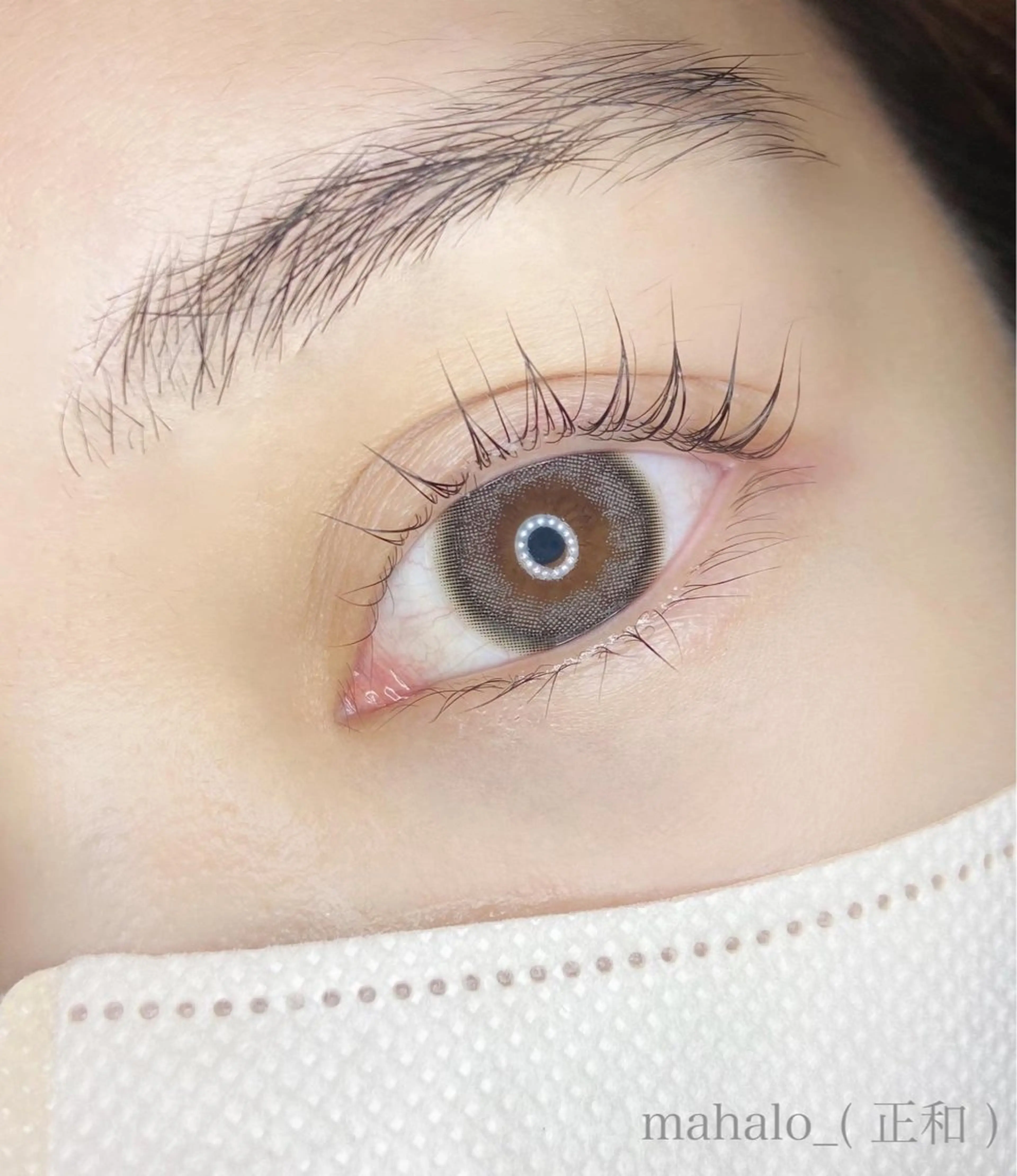 マツエク・マツパ マツパ mahalo / momokoのマツエク・マツパデザイン