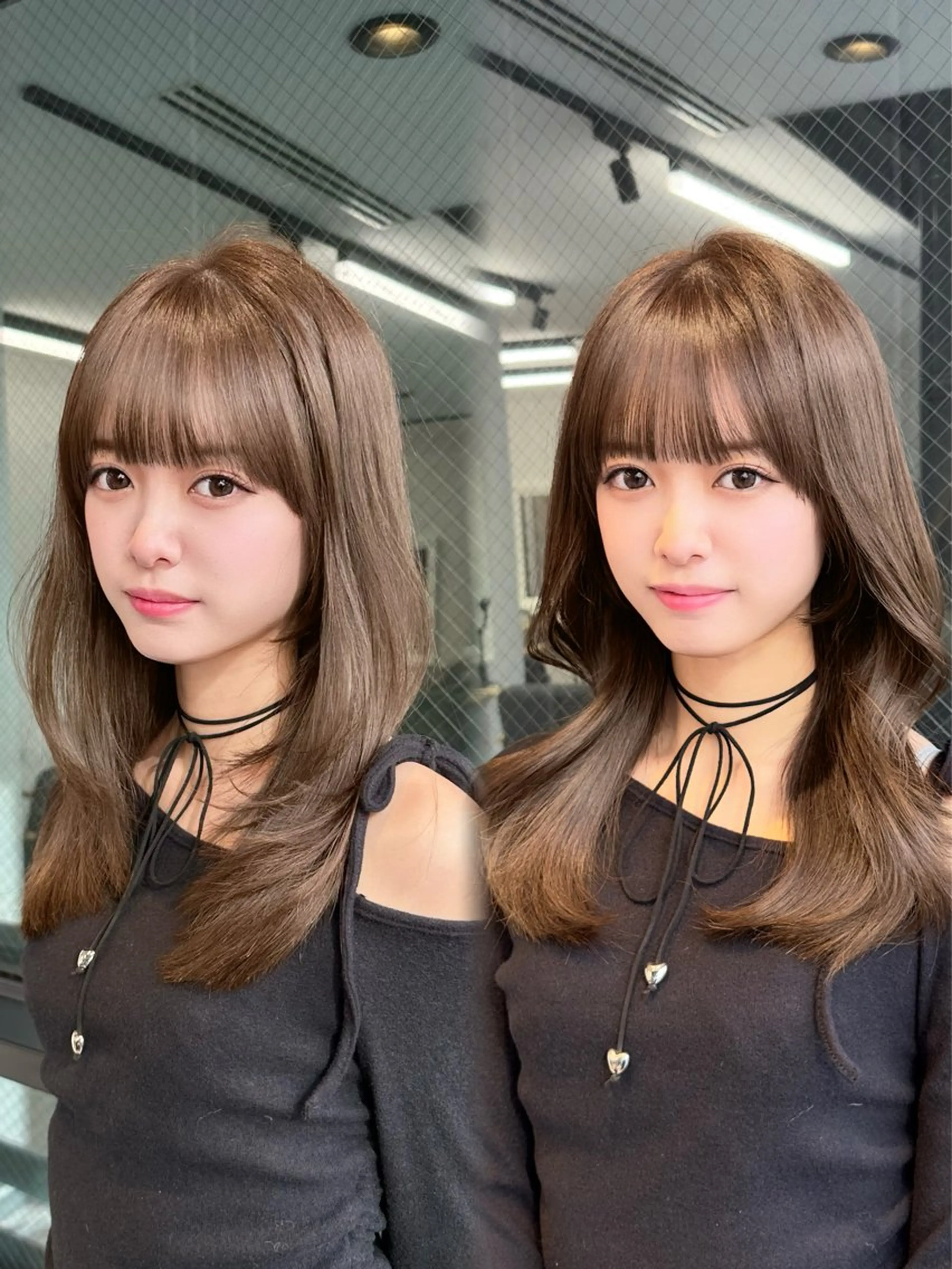 ロング カラー ヘアアレンジ ⭐️ショート/ボブ/ 艶カラー/りょうがのヘアスタイル