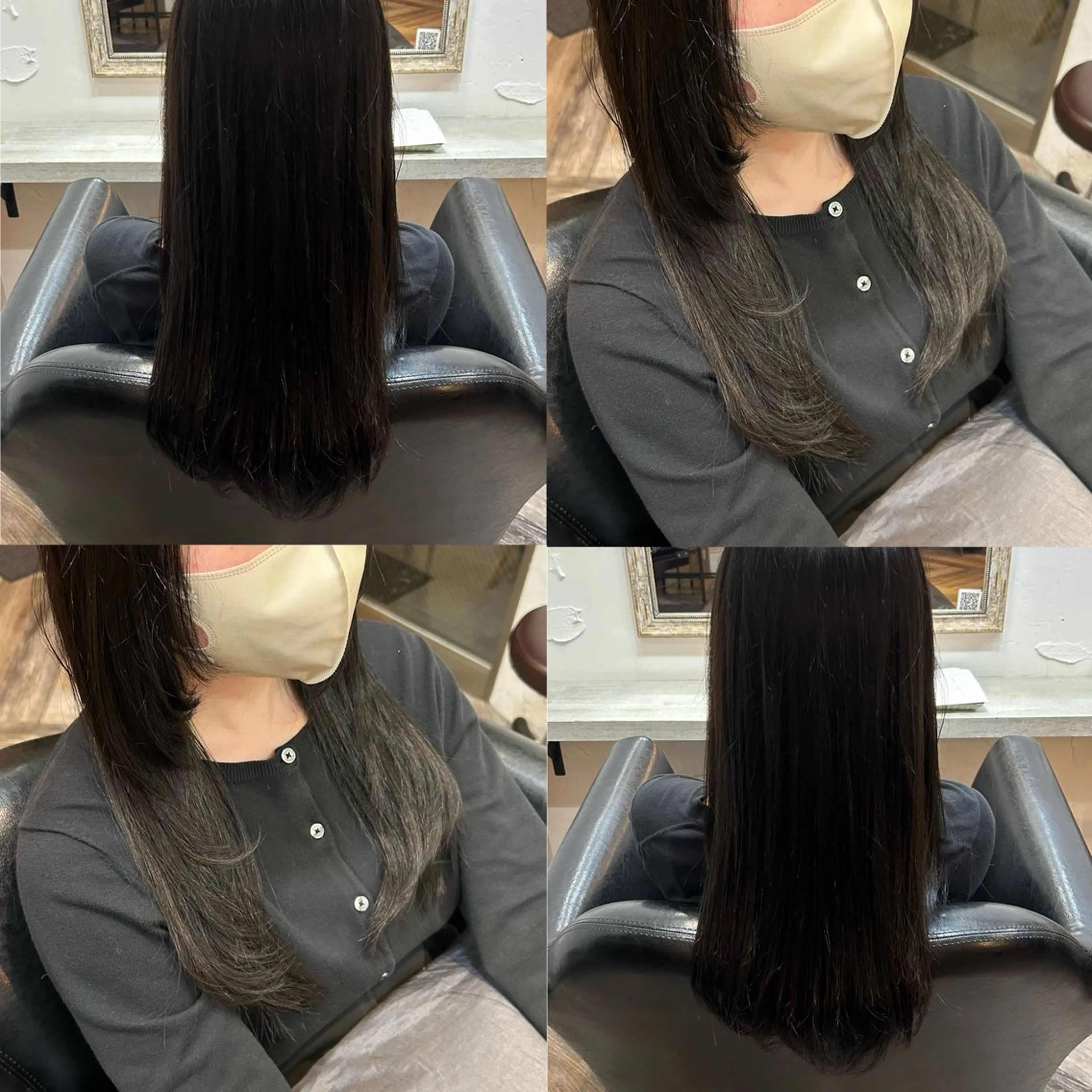 ロング レイヤーカット HONAMI ．のヘアスタイル