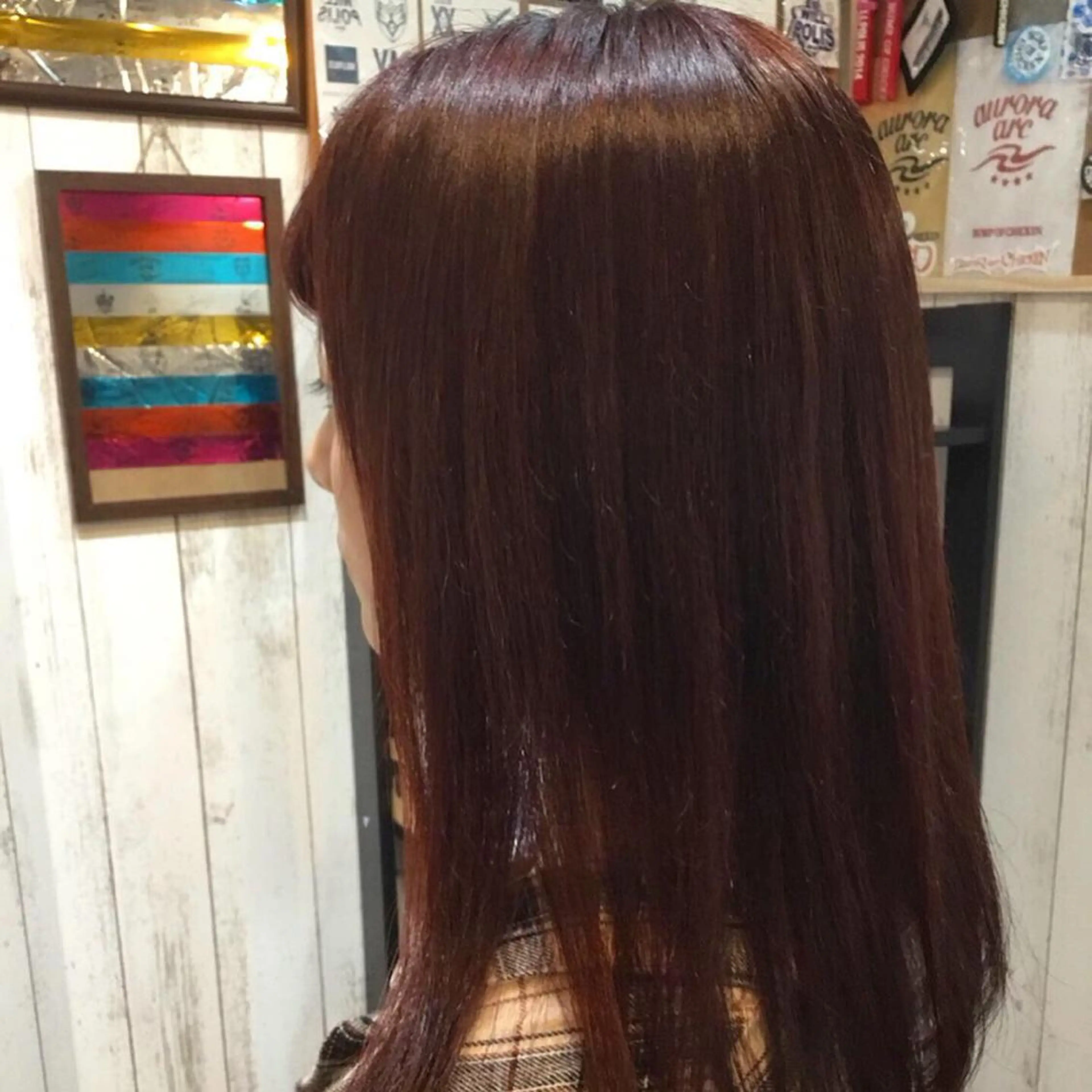 ミディアム カラー embrace エンブレイスのヘアスタイル