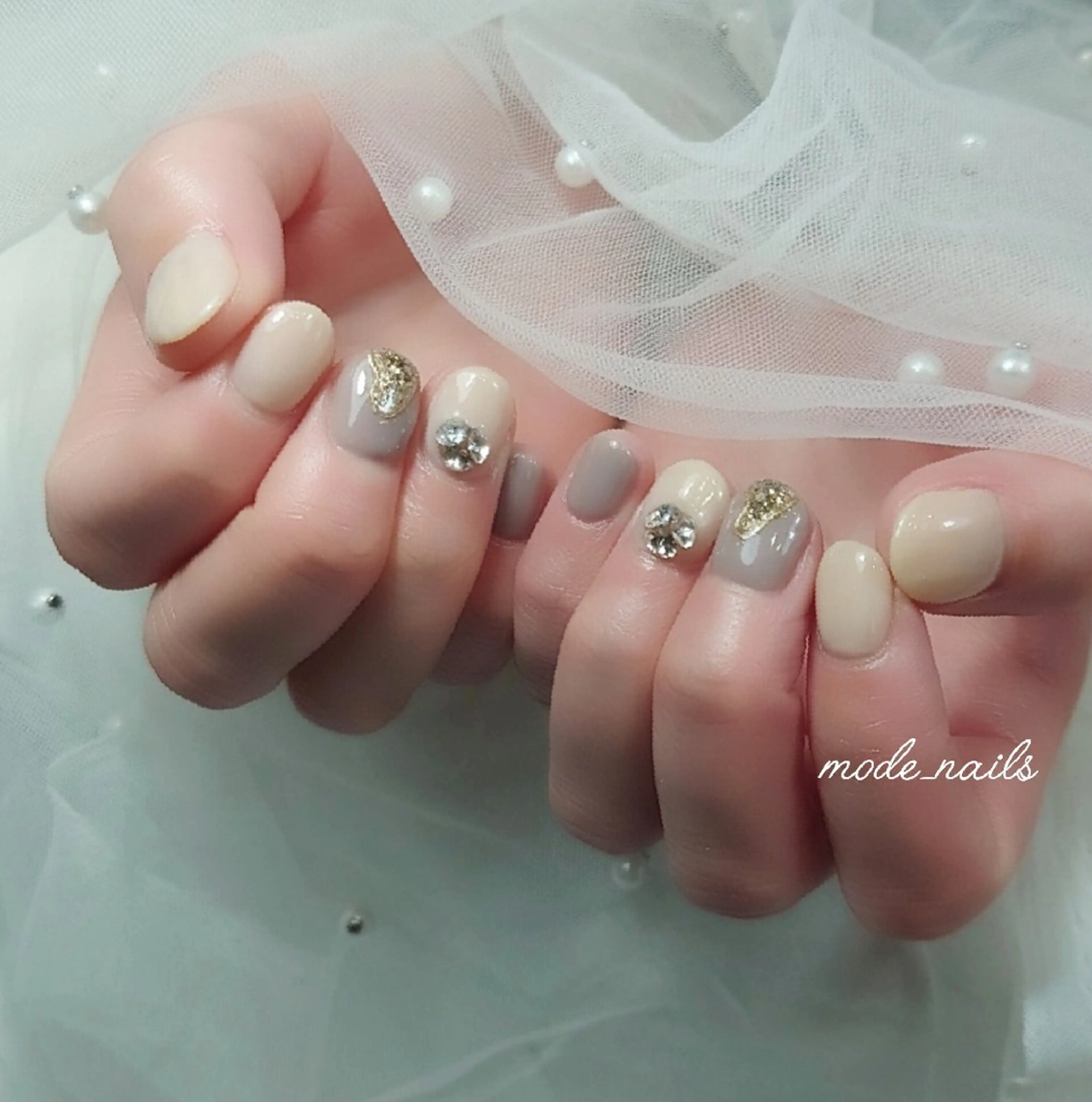 ネイル 滋賀県草津市ネイル mode_nailsのネイルデザイン