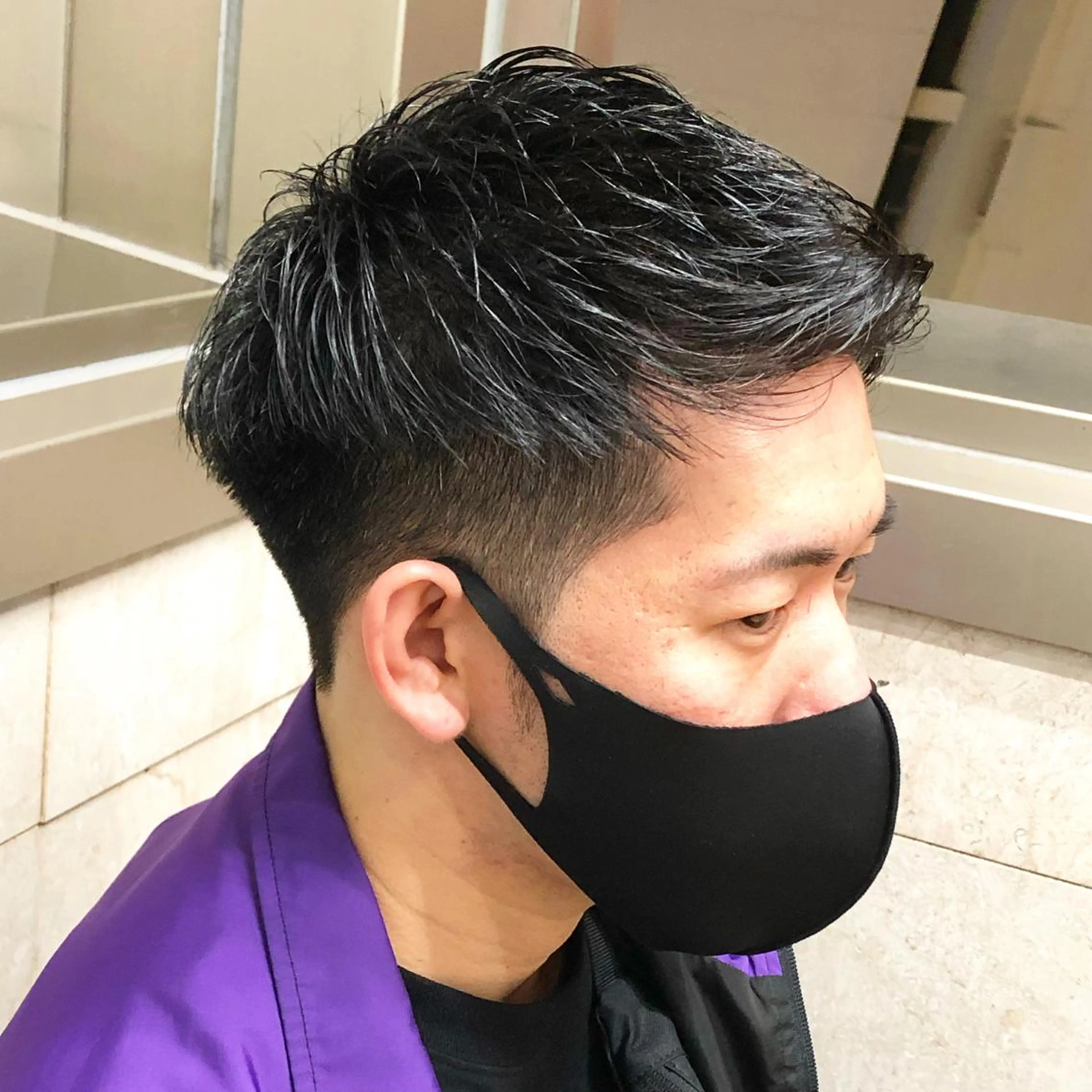 メンズ カット Le'a所属・渋谷/フェード/ 國分 翔のヘアスタイル