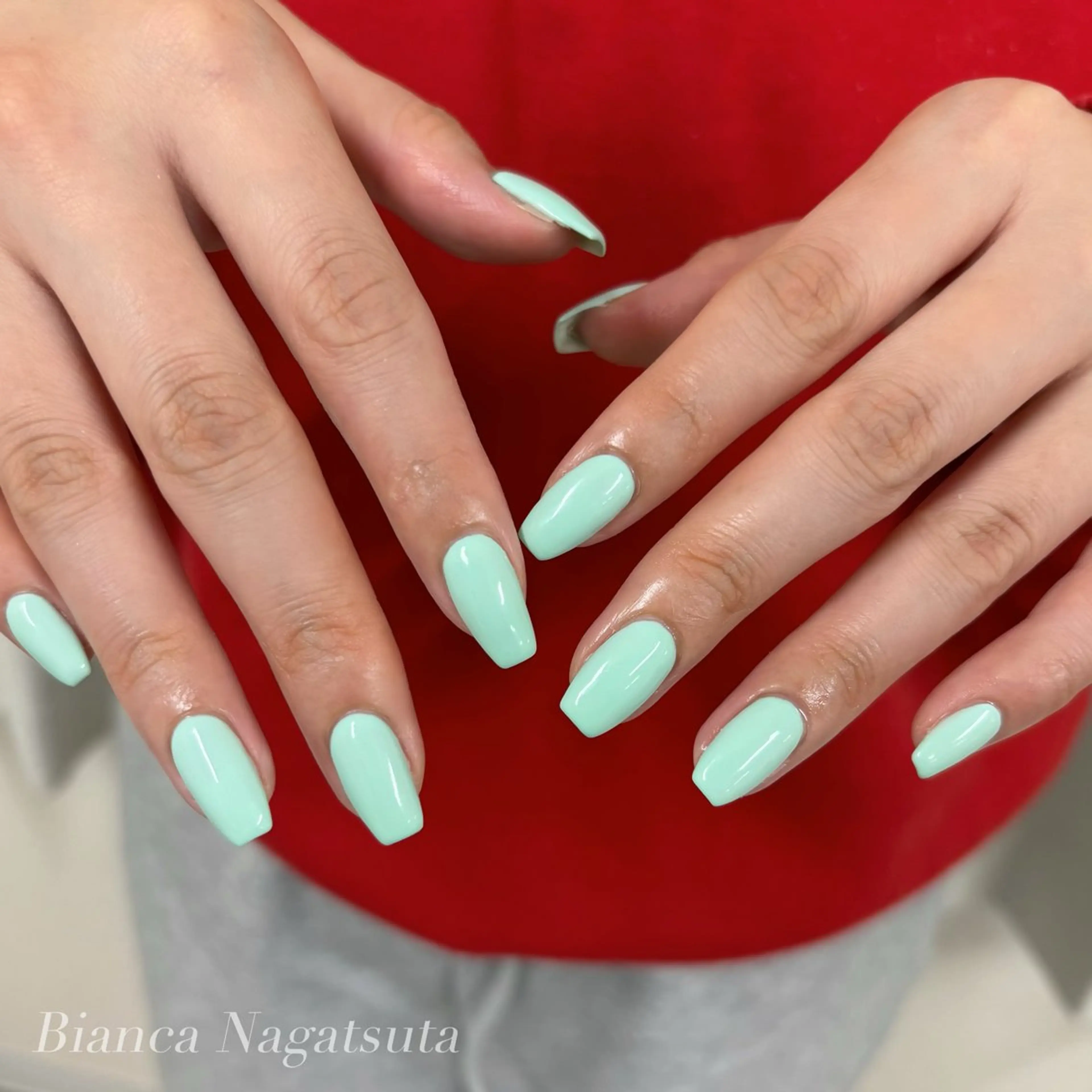 ネイル ハンドネイル Bianca長津田 Mukae⋆.✶🖤のネイルデザイン