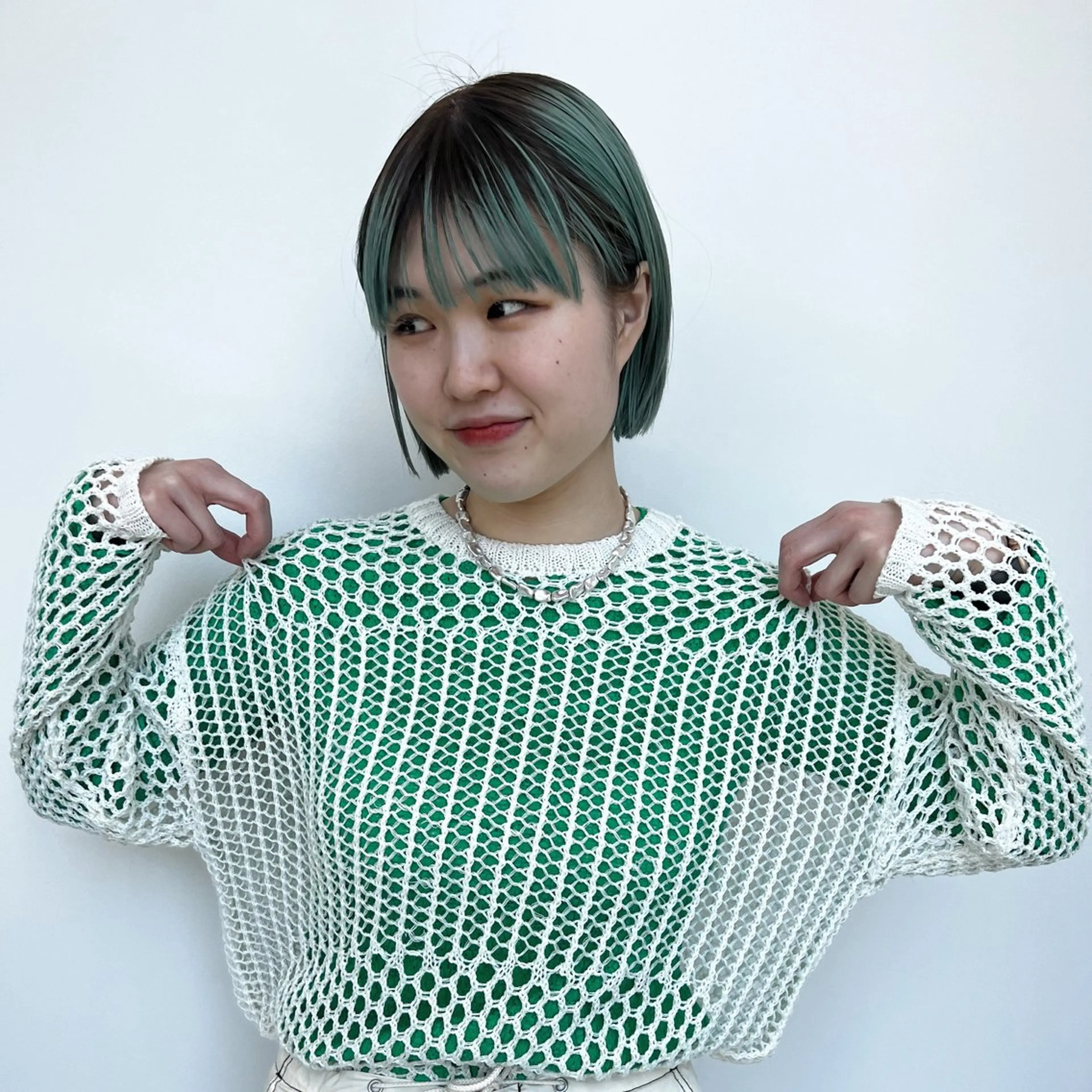 カラー ホリバ ユカのヘアスタイル