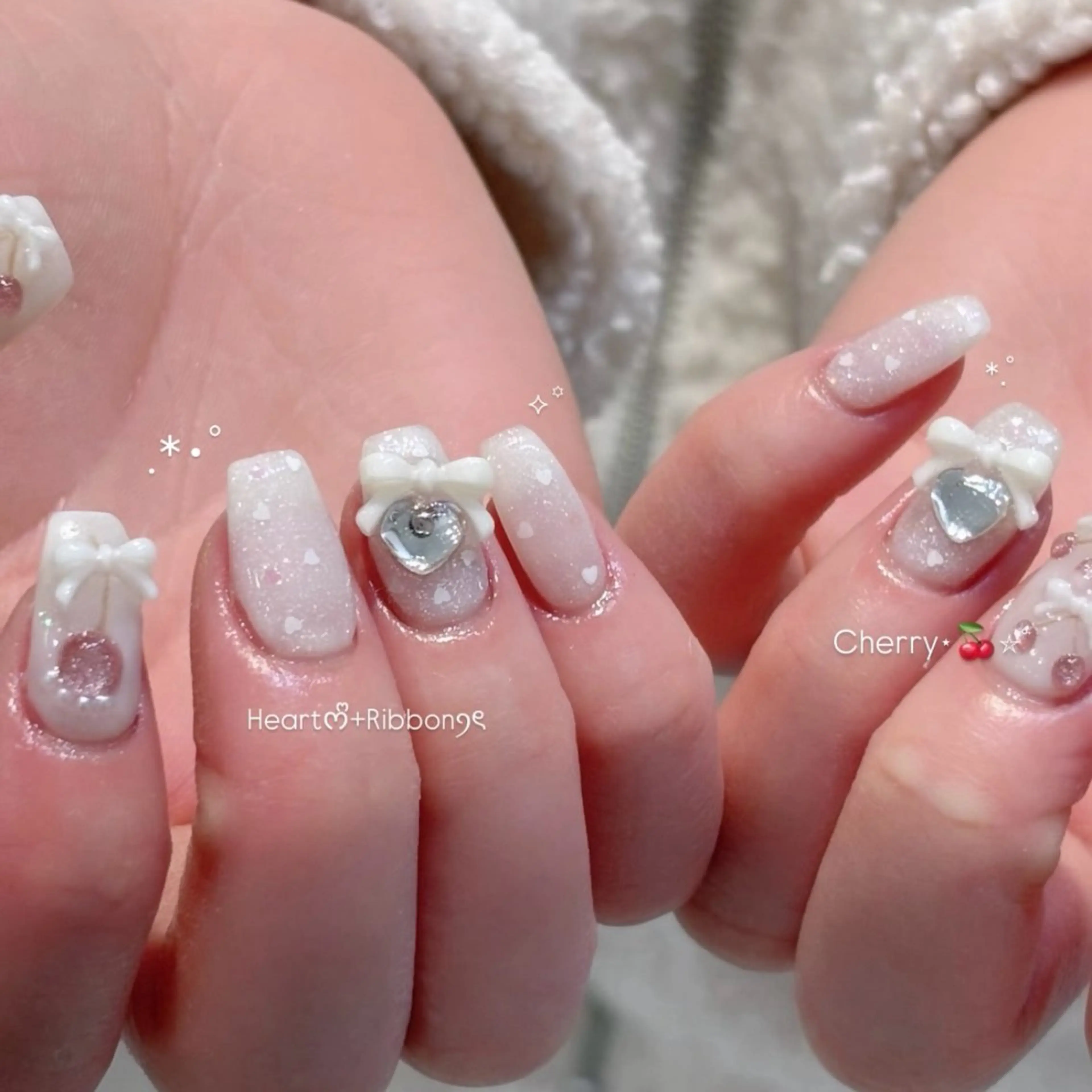 ネイル 🩰ミキ/韓国♡ girlyネイル🩰のネイルデザイン