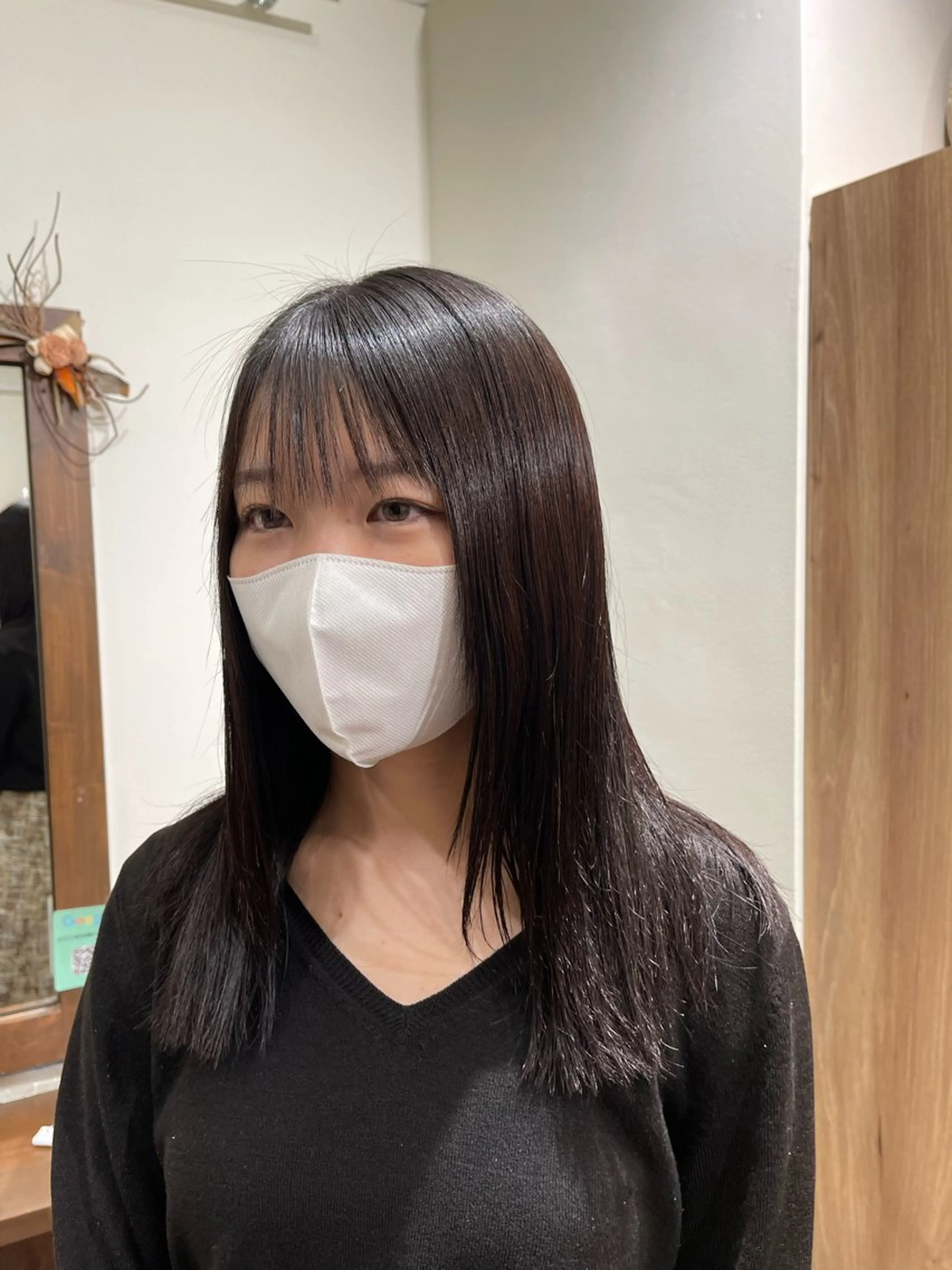 【🍄初めての方🍄】顔まわりダメージレス縮毛矯正✨（2stepトリートメント付き）🫧の写真