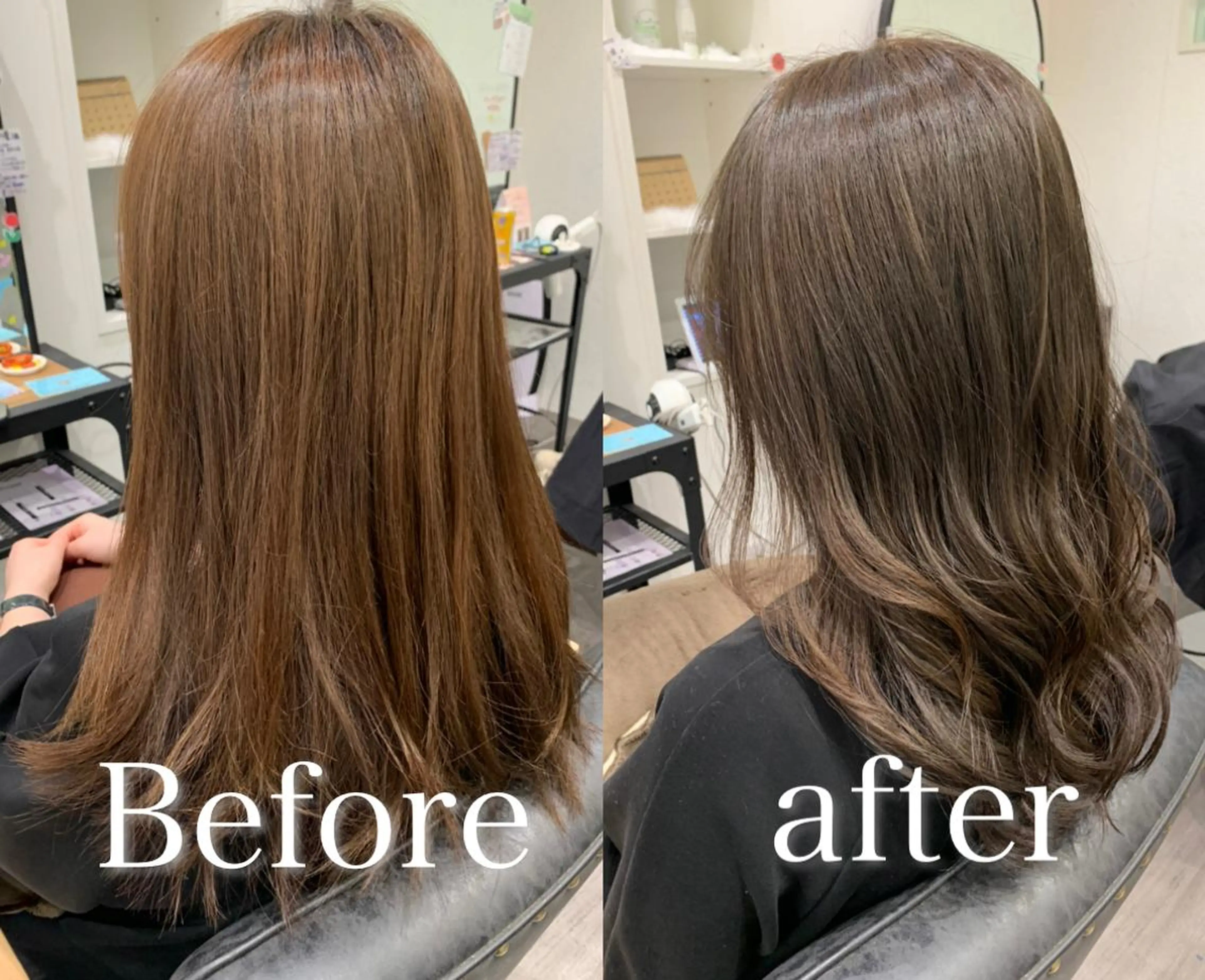 セミロング 【酸性ストレート】 宮下和明のヘアスタイル