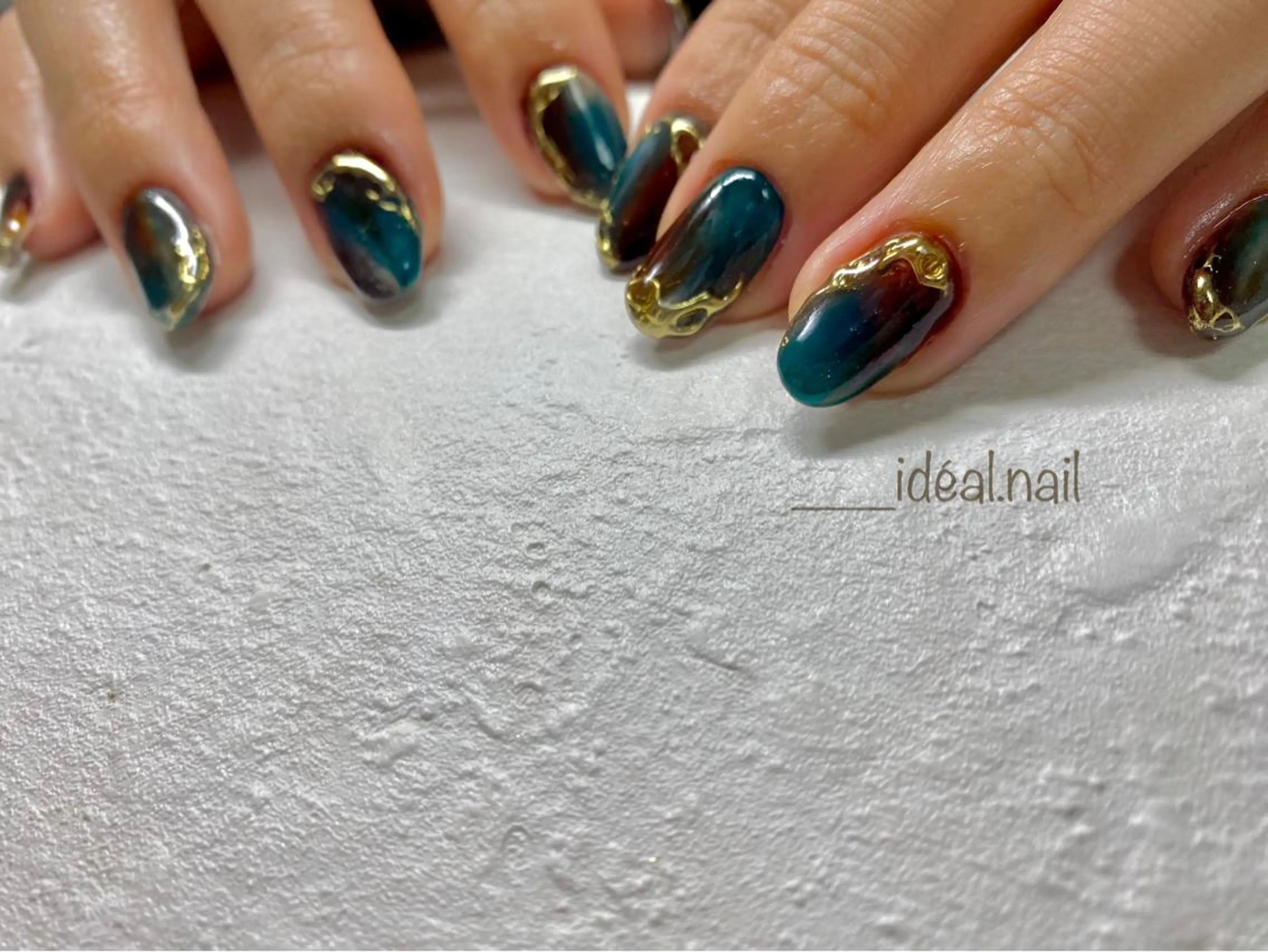 ネイル ストーンネイル ide. Mikiのネイルデザイン