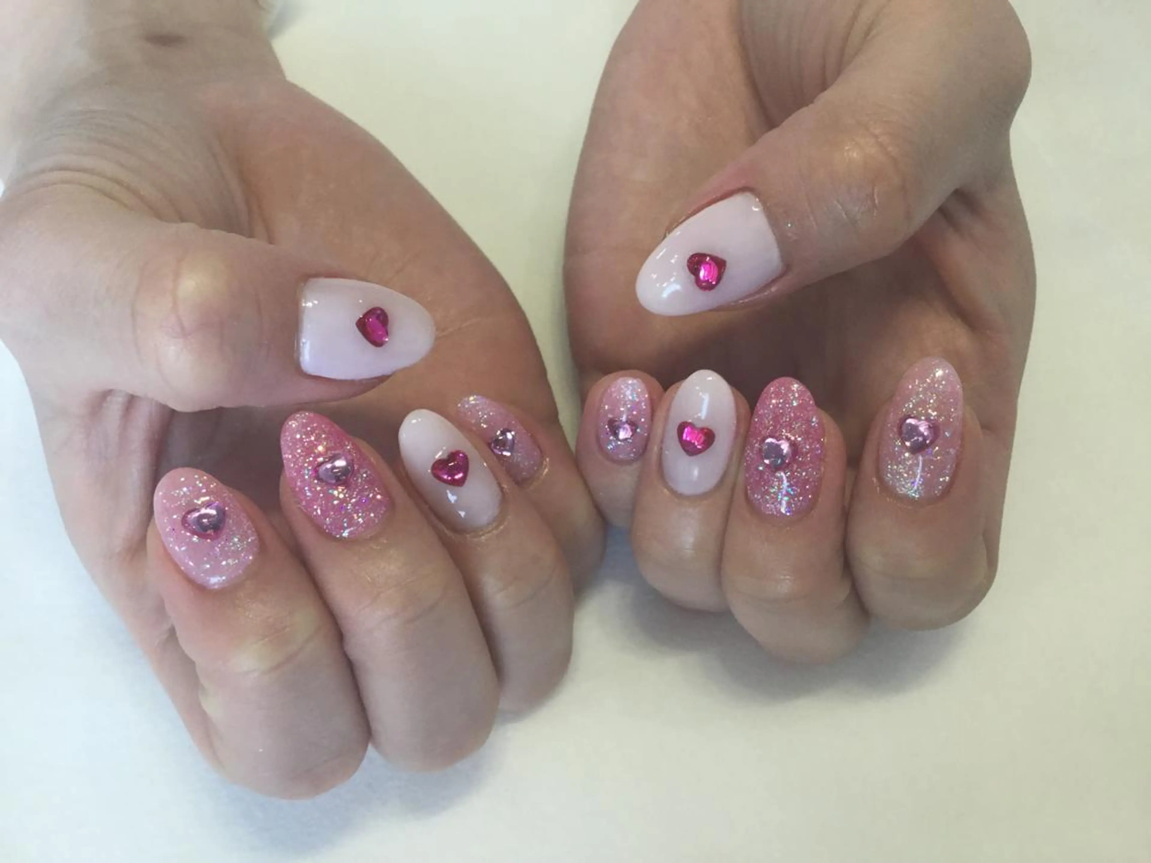 ネイル ハンドネイル 💎🐰 saki. m 🐰💎のネイルデザイン