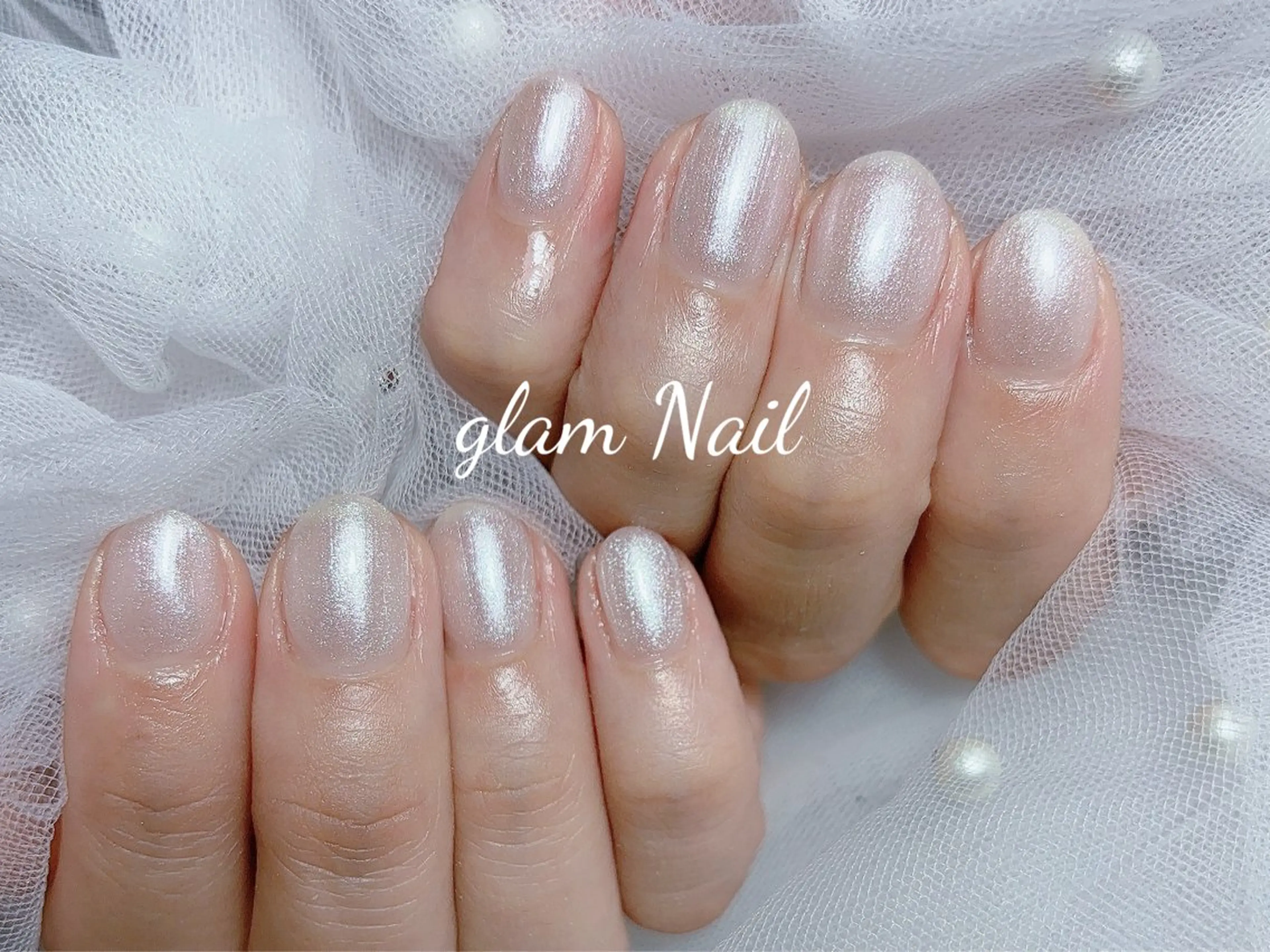 ネイル エツメ💅 長さだし🎀デザインのネイルデザイン