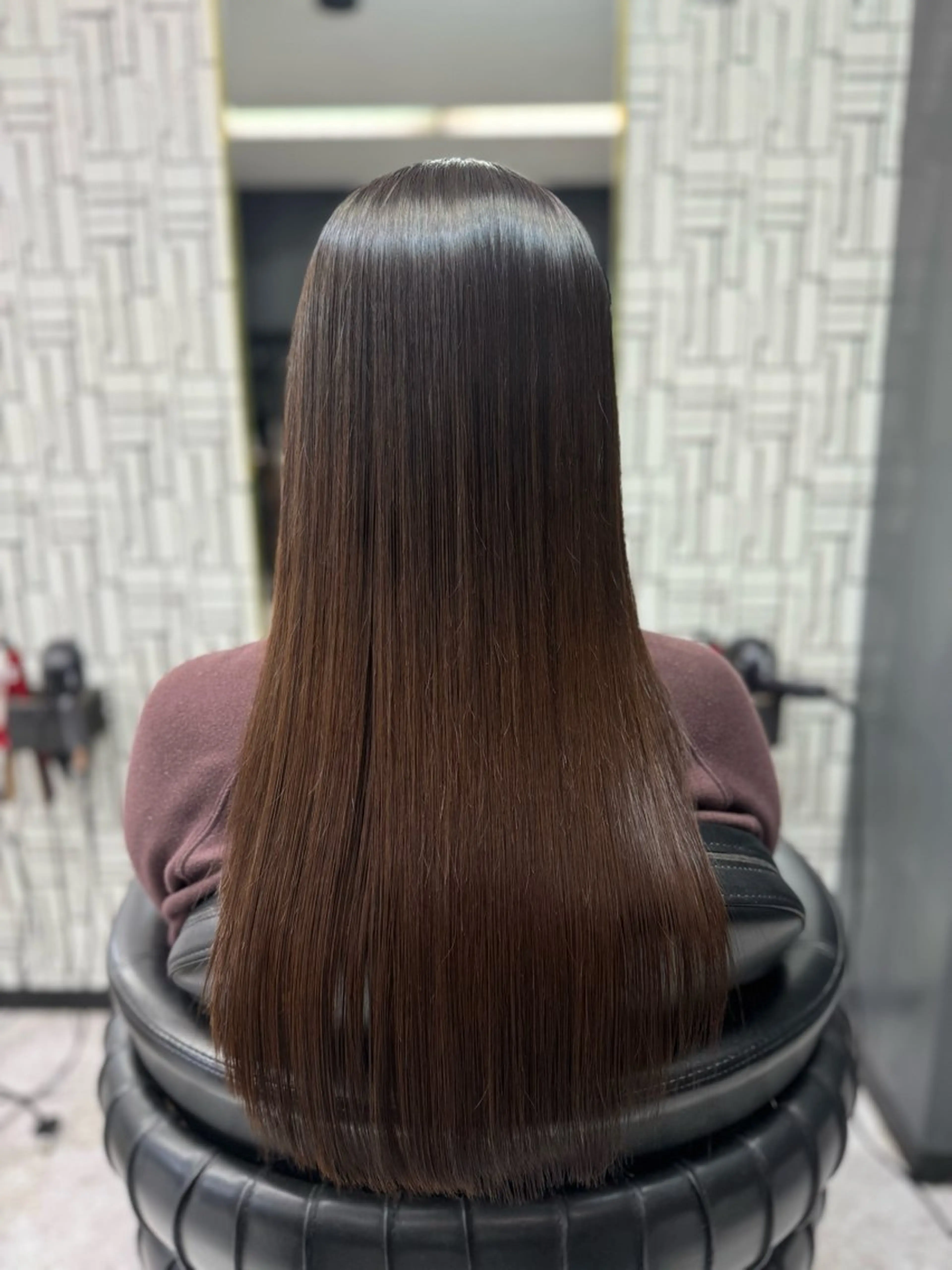 ロング 縮毛矯正 カット 縮毛矯正 トリートメント 篠原 侑作のヘアスタイル