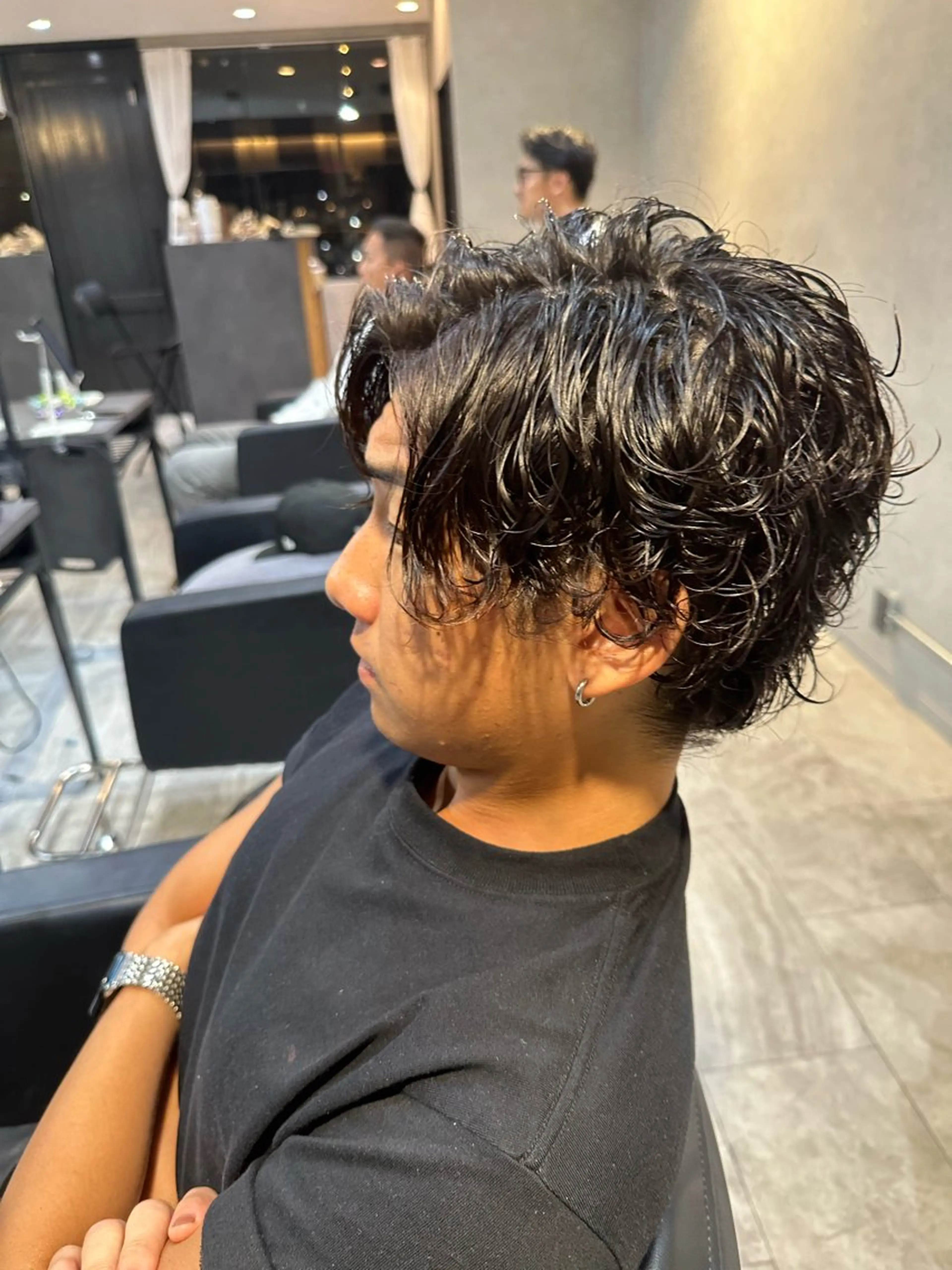 パーマ 黒木 悠大のヘアスタイル