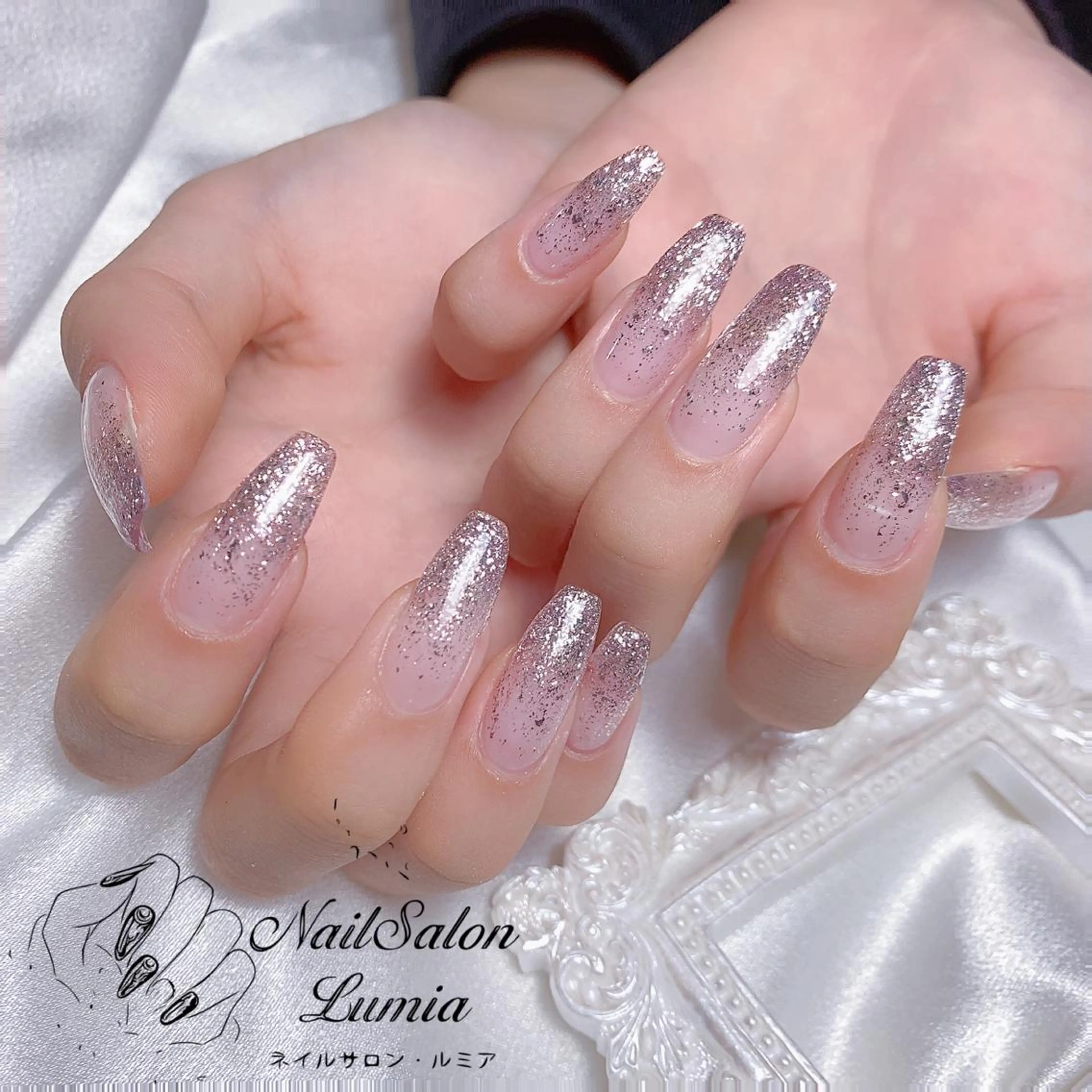 ネイル ハンドネイル ネイルサロン ルミア Lumia 店長のネイルデザイン