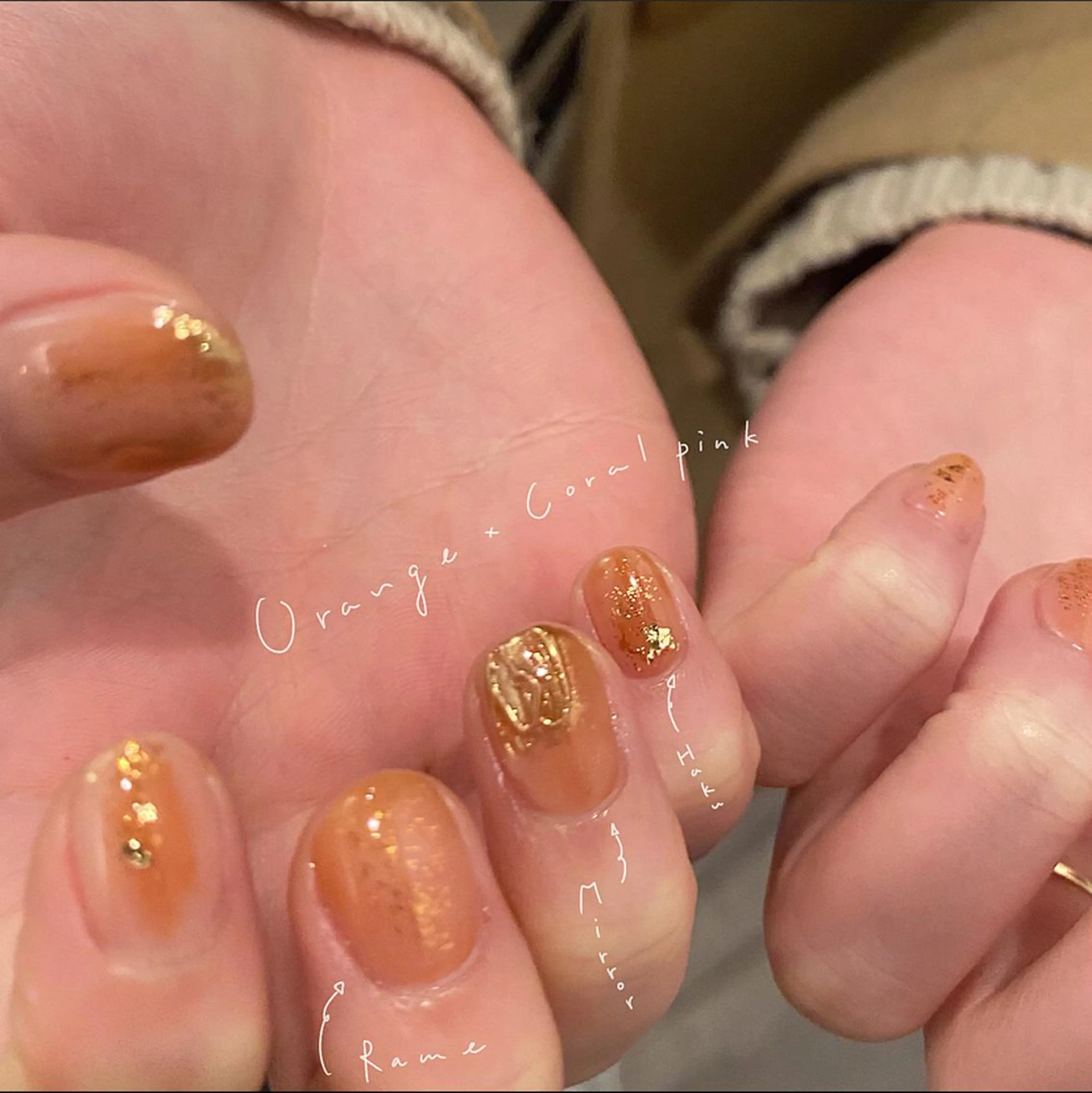 ネイル 持ち込み ハンドネイル &. momoのネイルデザイン