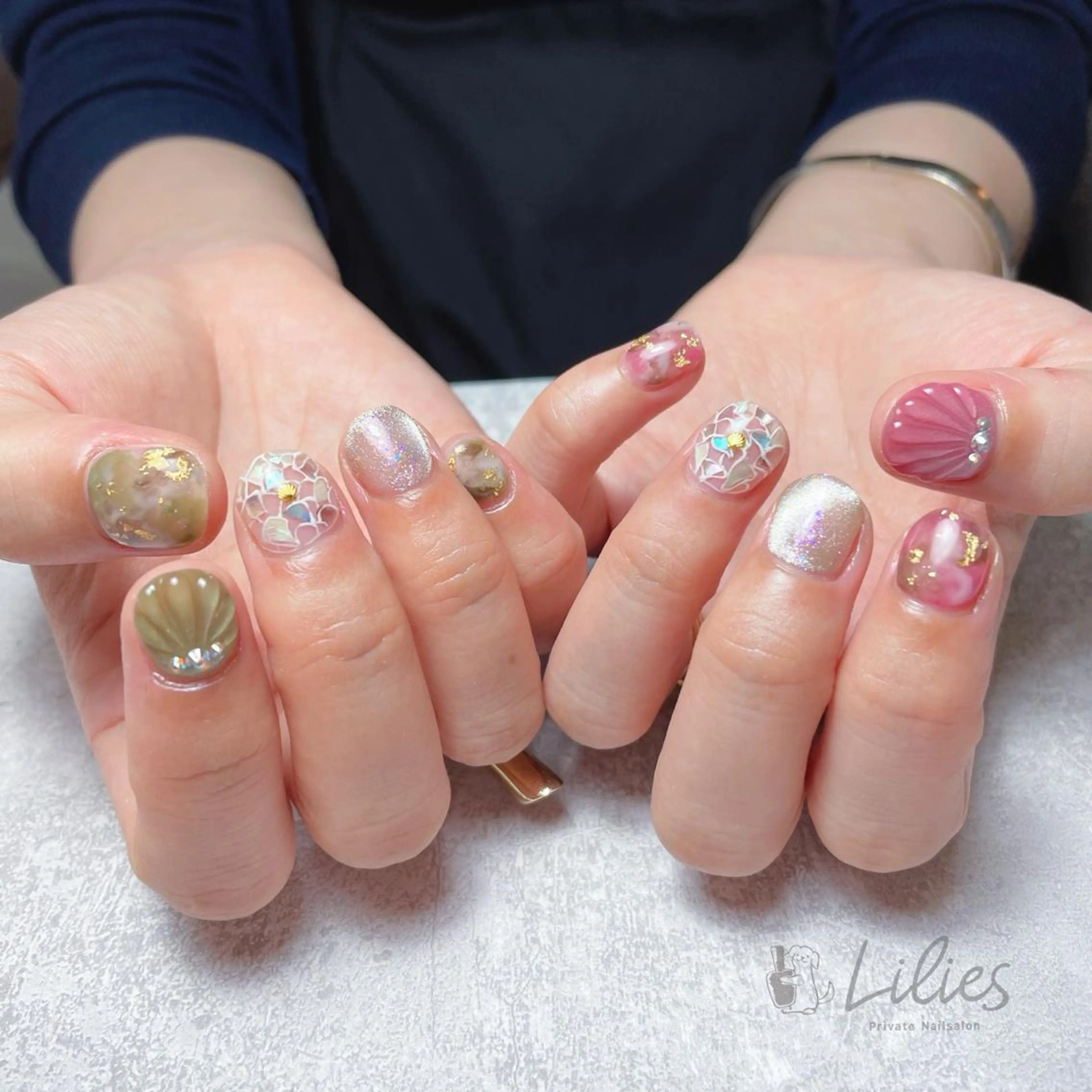 ネイル ハンドネイル Private Nailsalon Lilies所属・Nailsalon Lilies♡のネイルデザイン