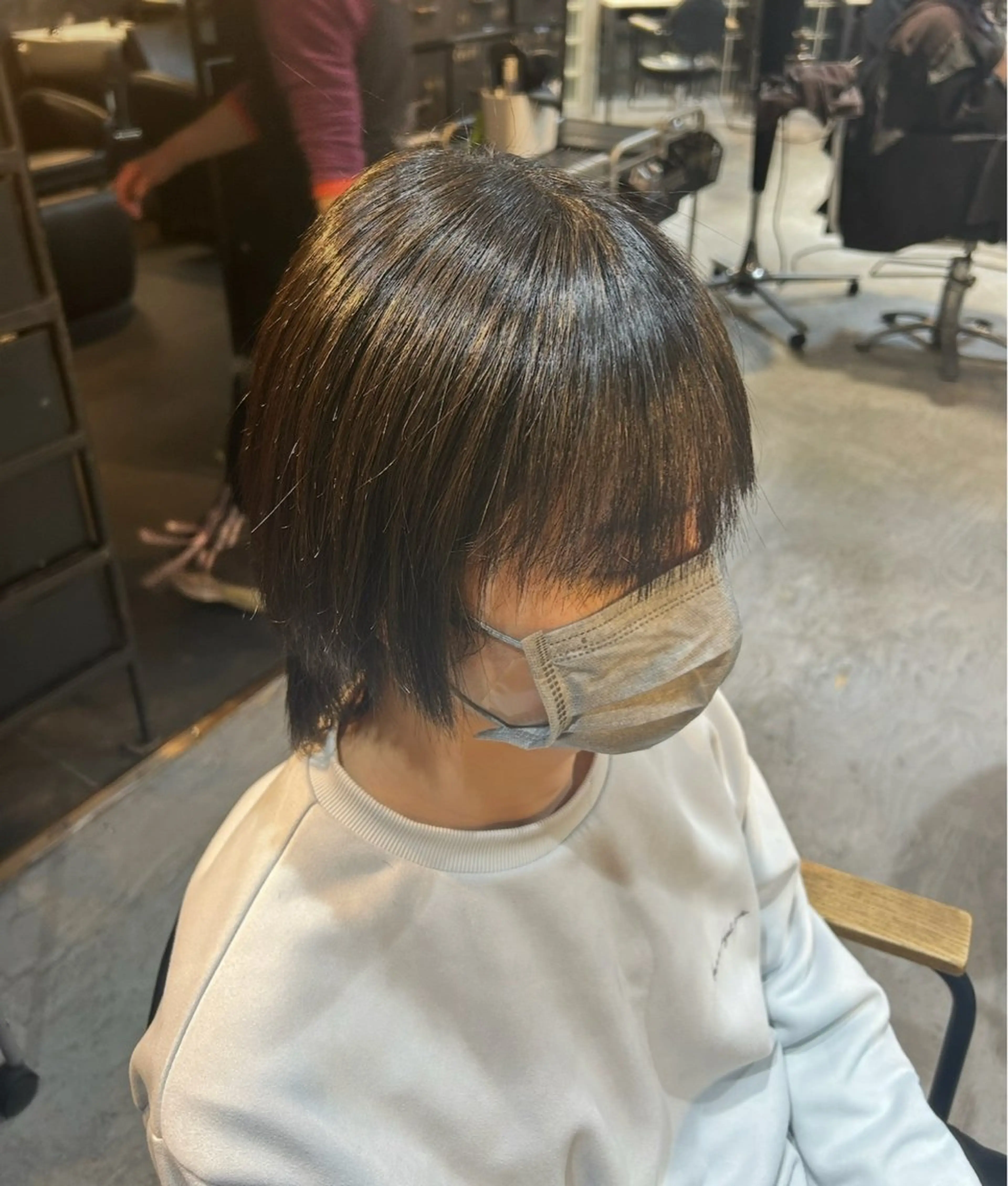 メンズ 縮毛矯正 おがわ まなのヘアスタイル