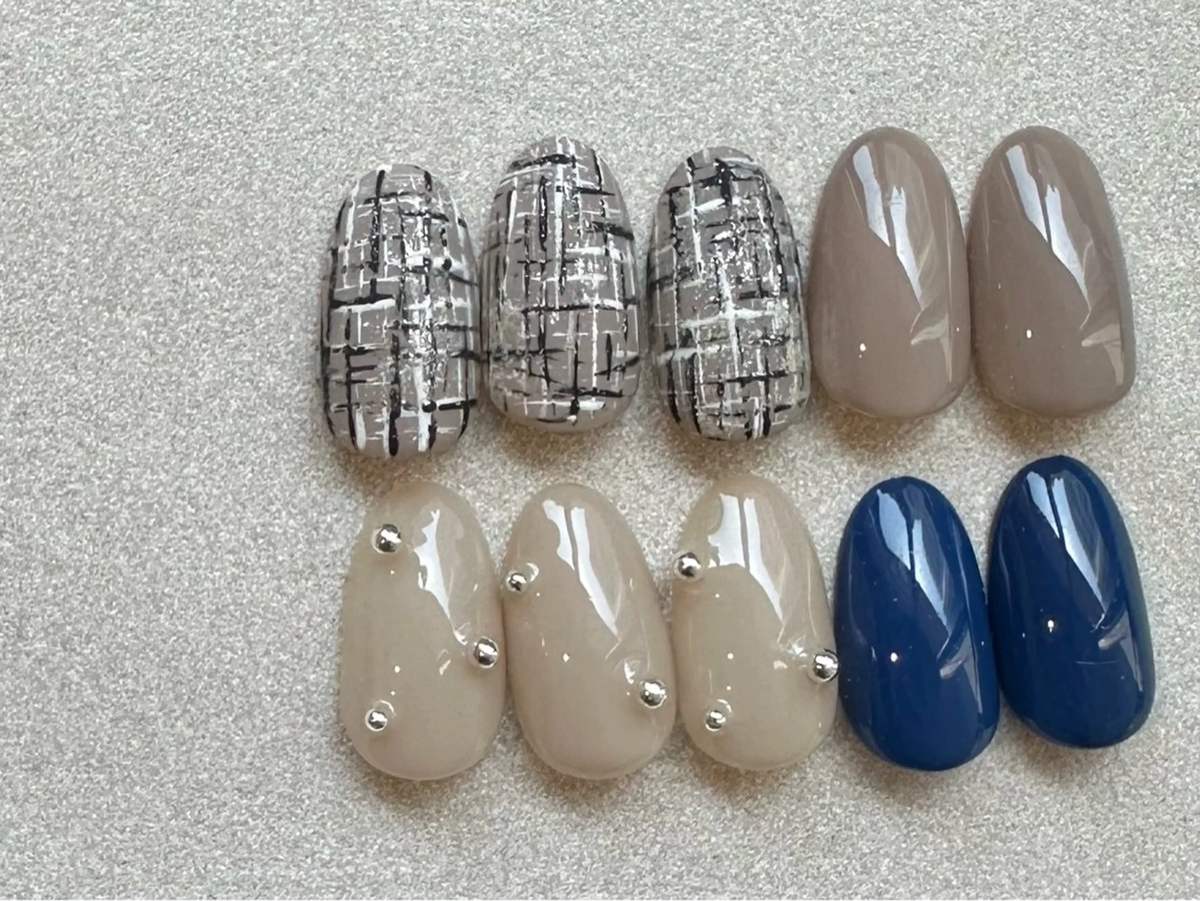 ネイル アートネイル 持ち込み ワンカラーネイル ハンドネイル etorca nailのネイルデザイン