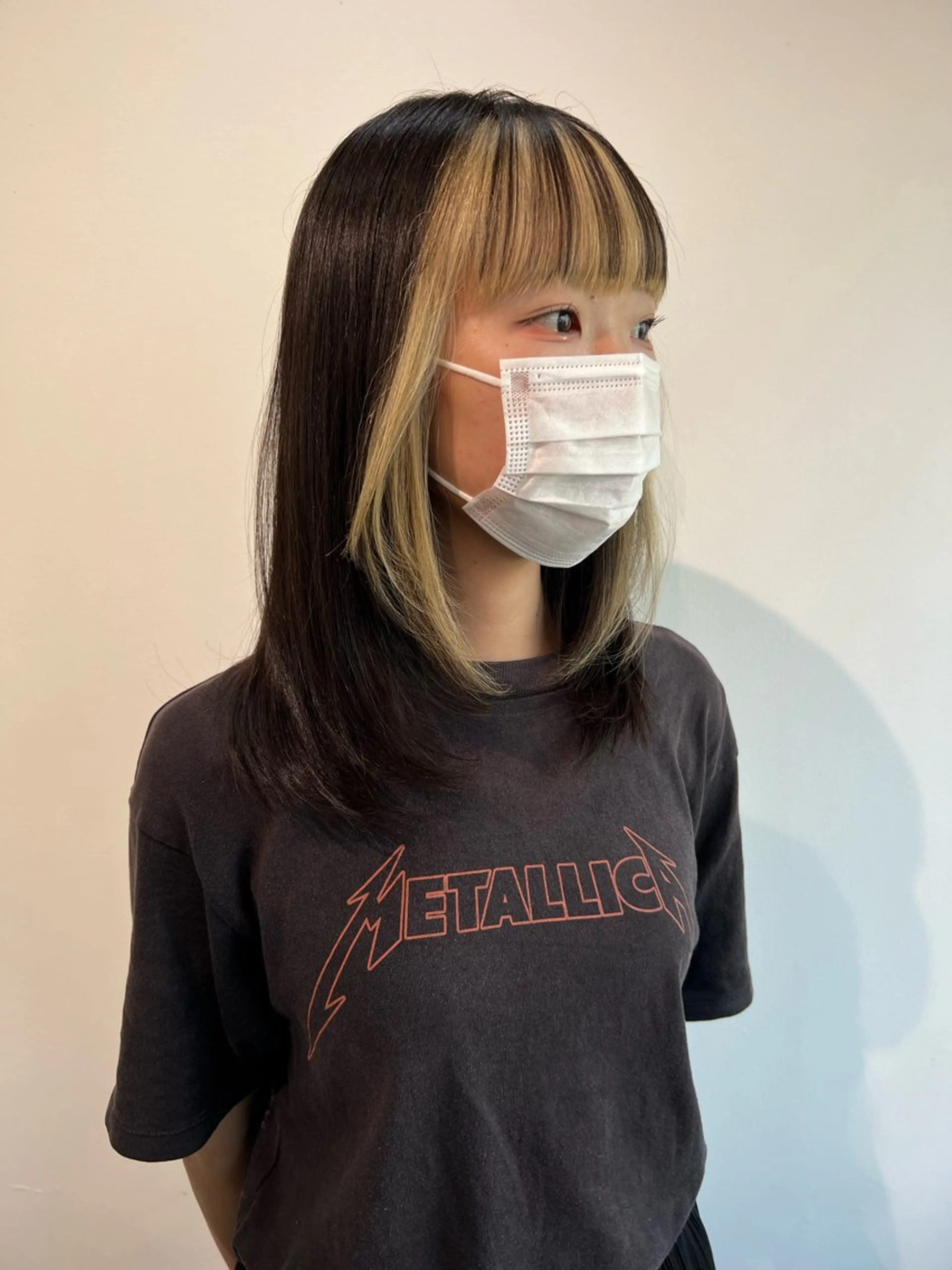 ミディアム カラー ボブ美容師 /馬場 翼のヘアスタイル