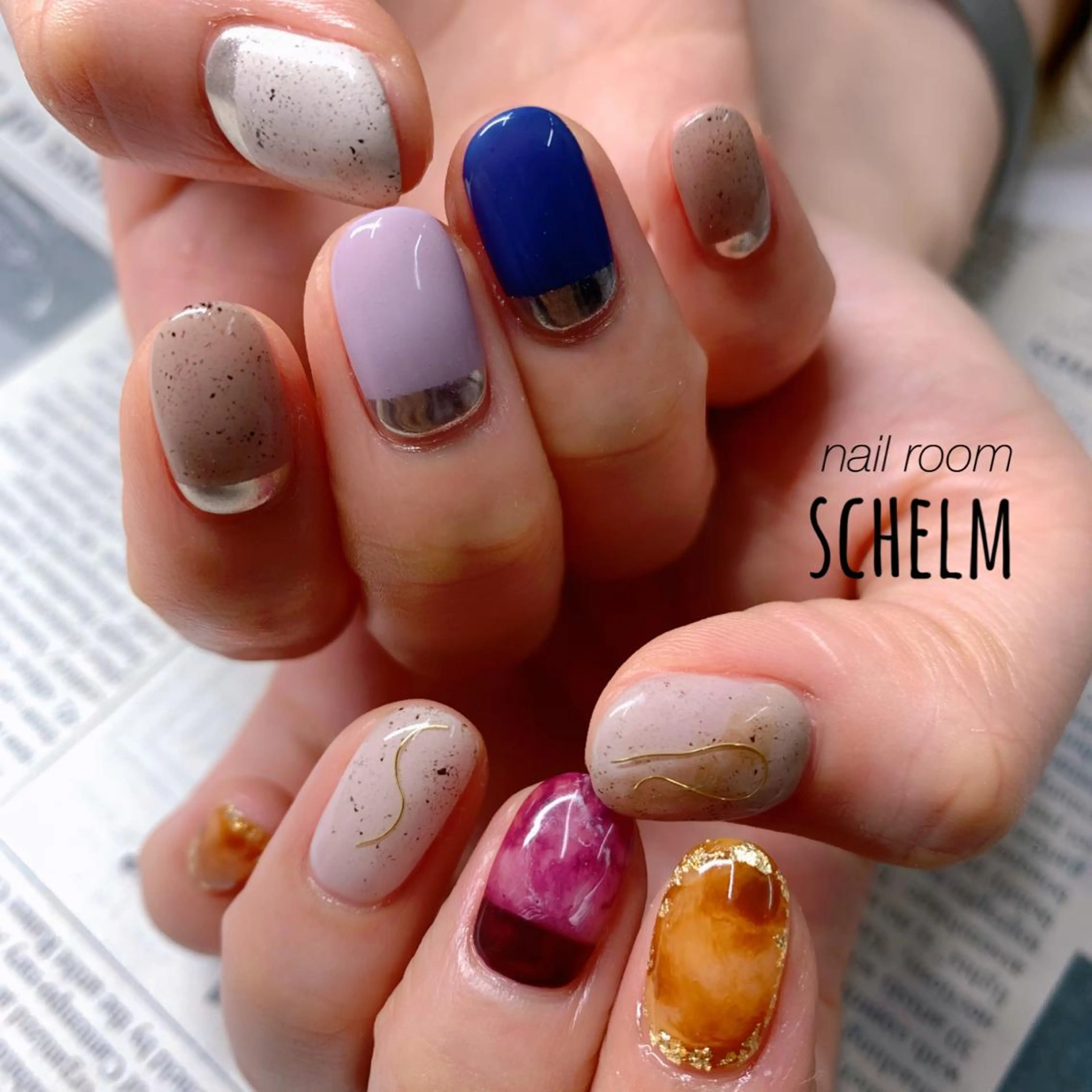 ネイル ハンドネイル nail room シュレムのネイルデザイン