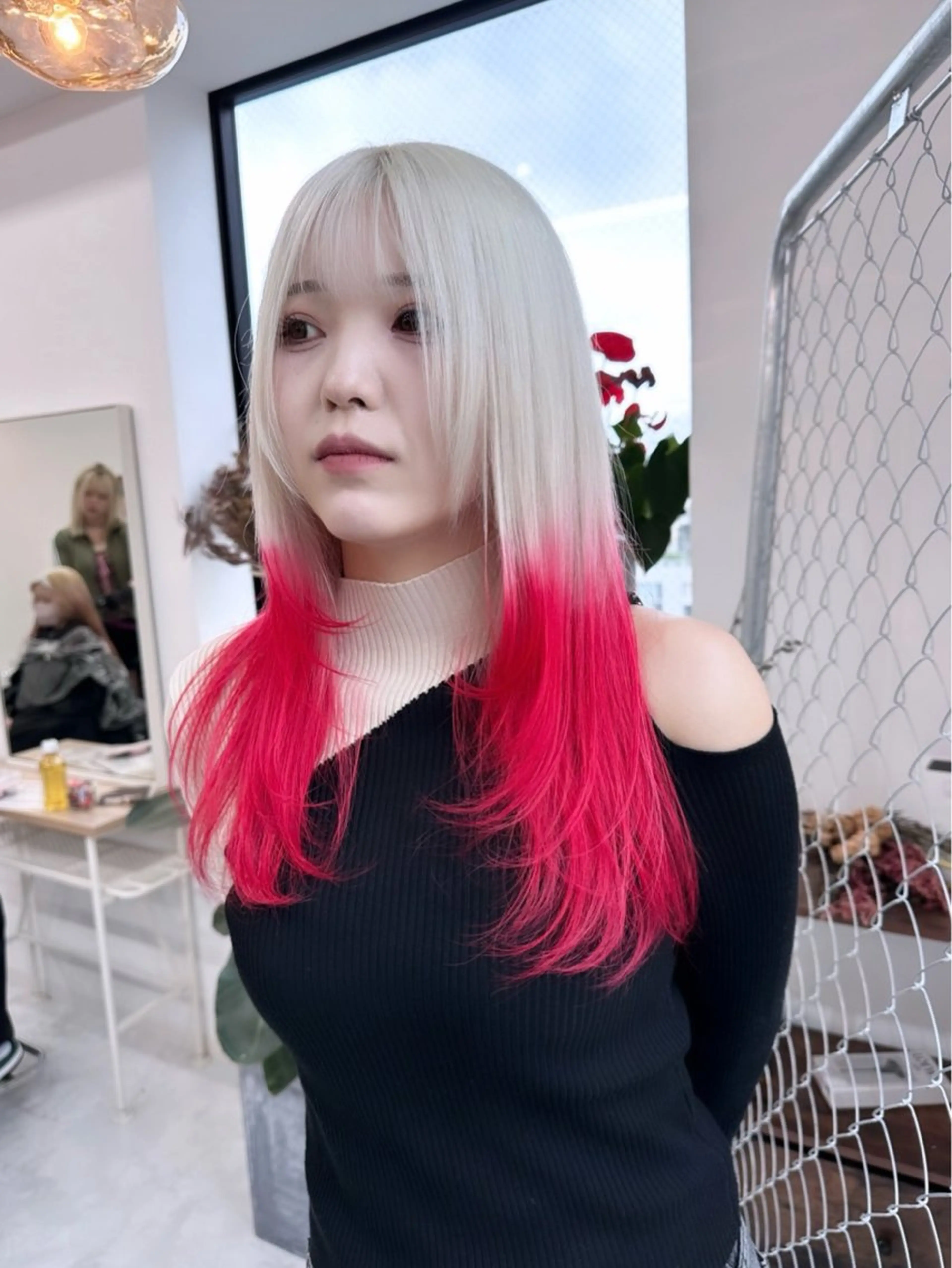 ロング カラー ヘアアレンジ ヘアカラー トリートメント ブリーチ/ヘアケア 🪞TAKUMA🪞のヘアスタイル