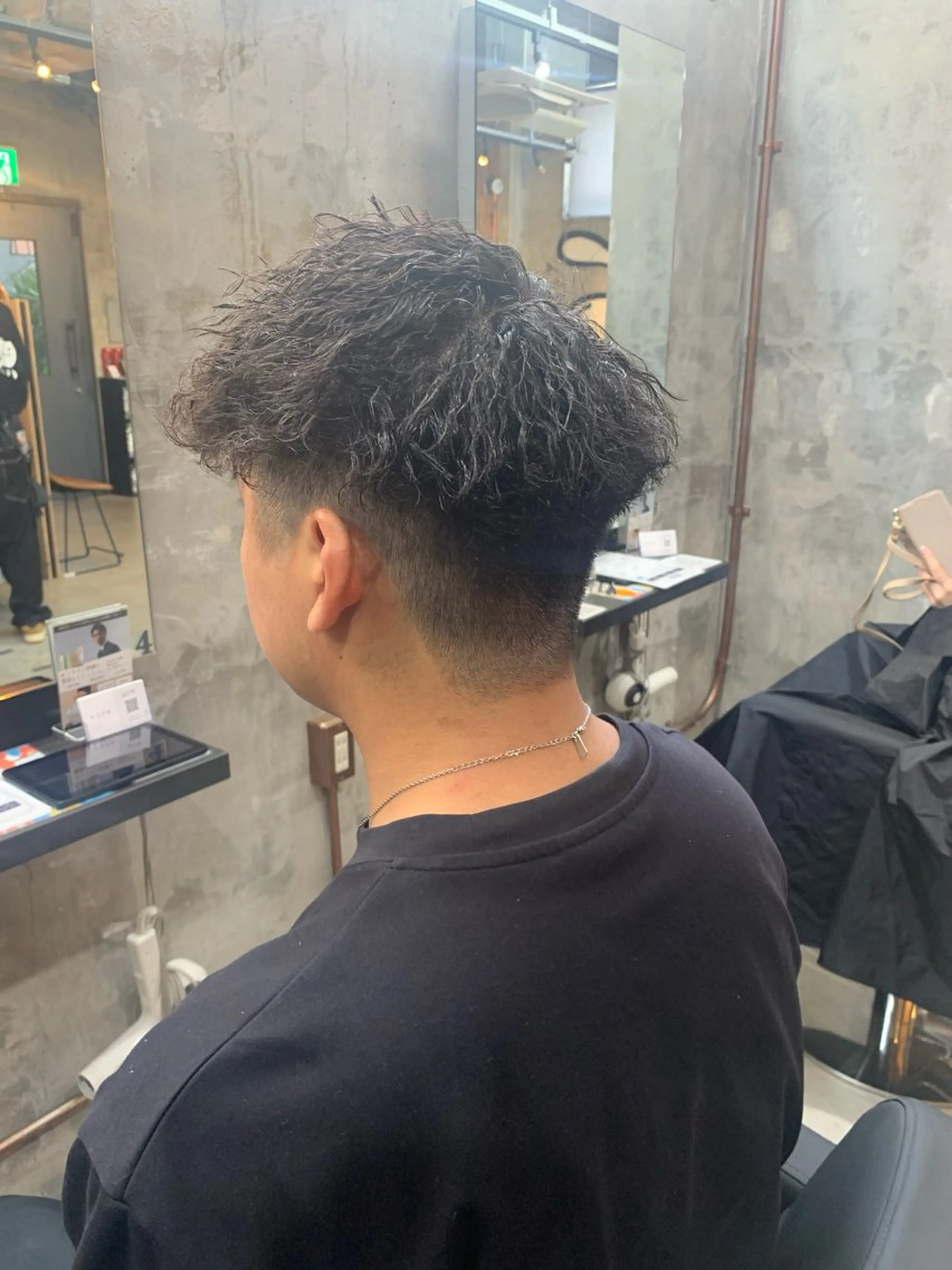 パーマ メンズ マッシュ メンズパーマ ツイストスパイラルパーマ スパイラルパーマ カット パーマ ⚡️メンズパーマ特化 mens支持◎/忠地のヘアスタイル