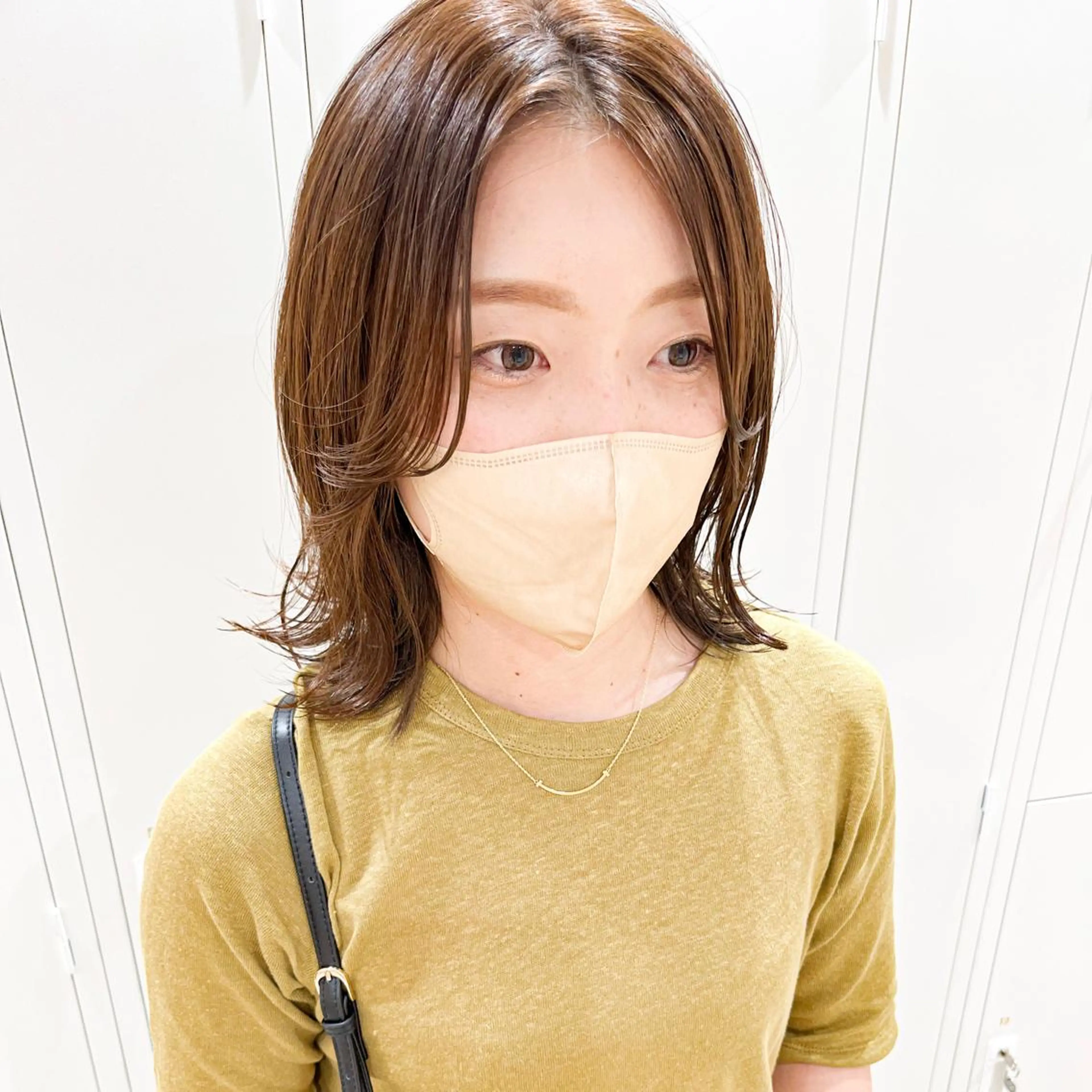 ミディアム ミディアムレイヤー レイヤーカット NATSUKI /  ショートのヘアスタイル