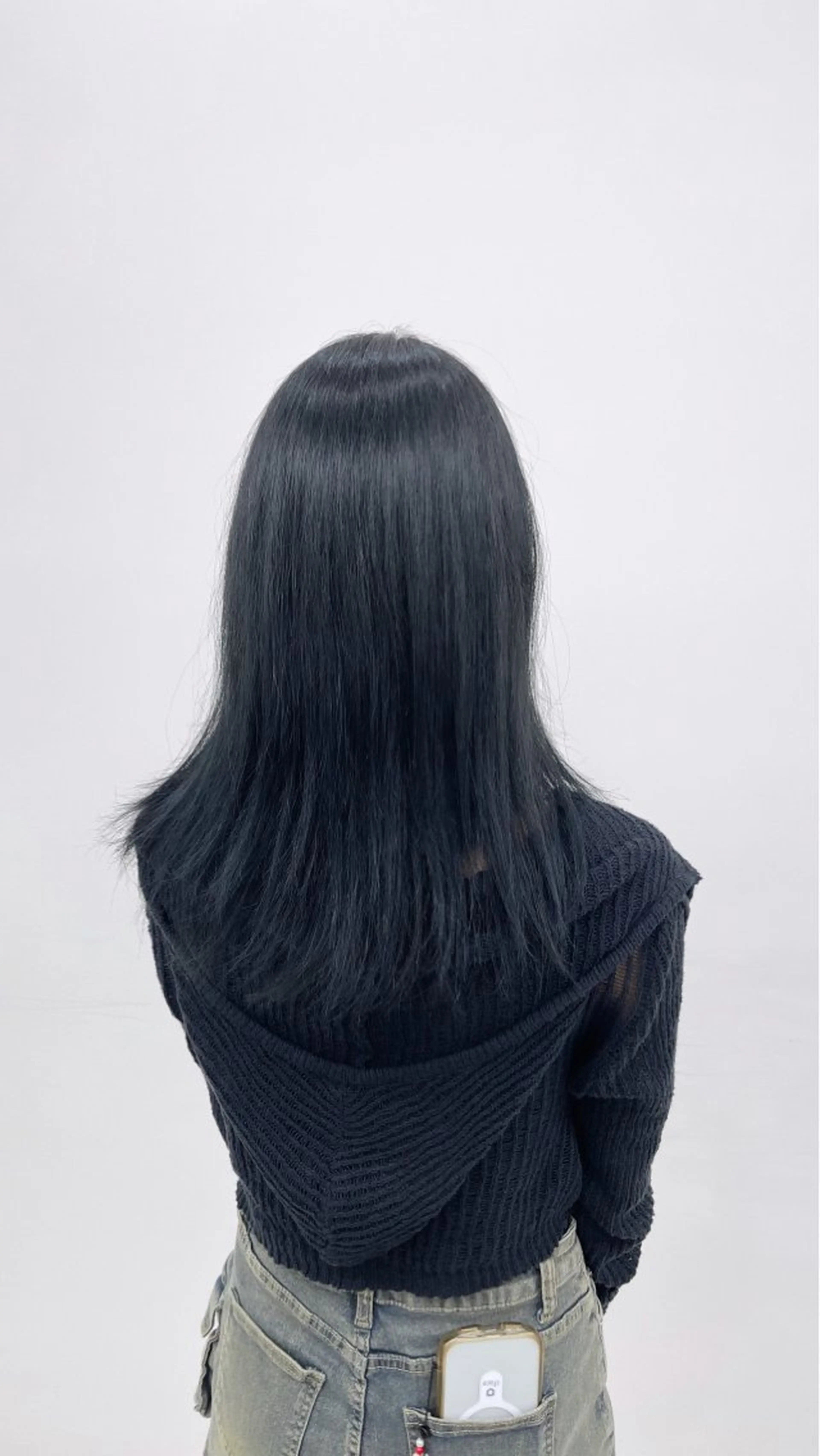 カラー ブルーカラー Nanami little 渋谷のヘアスタイル