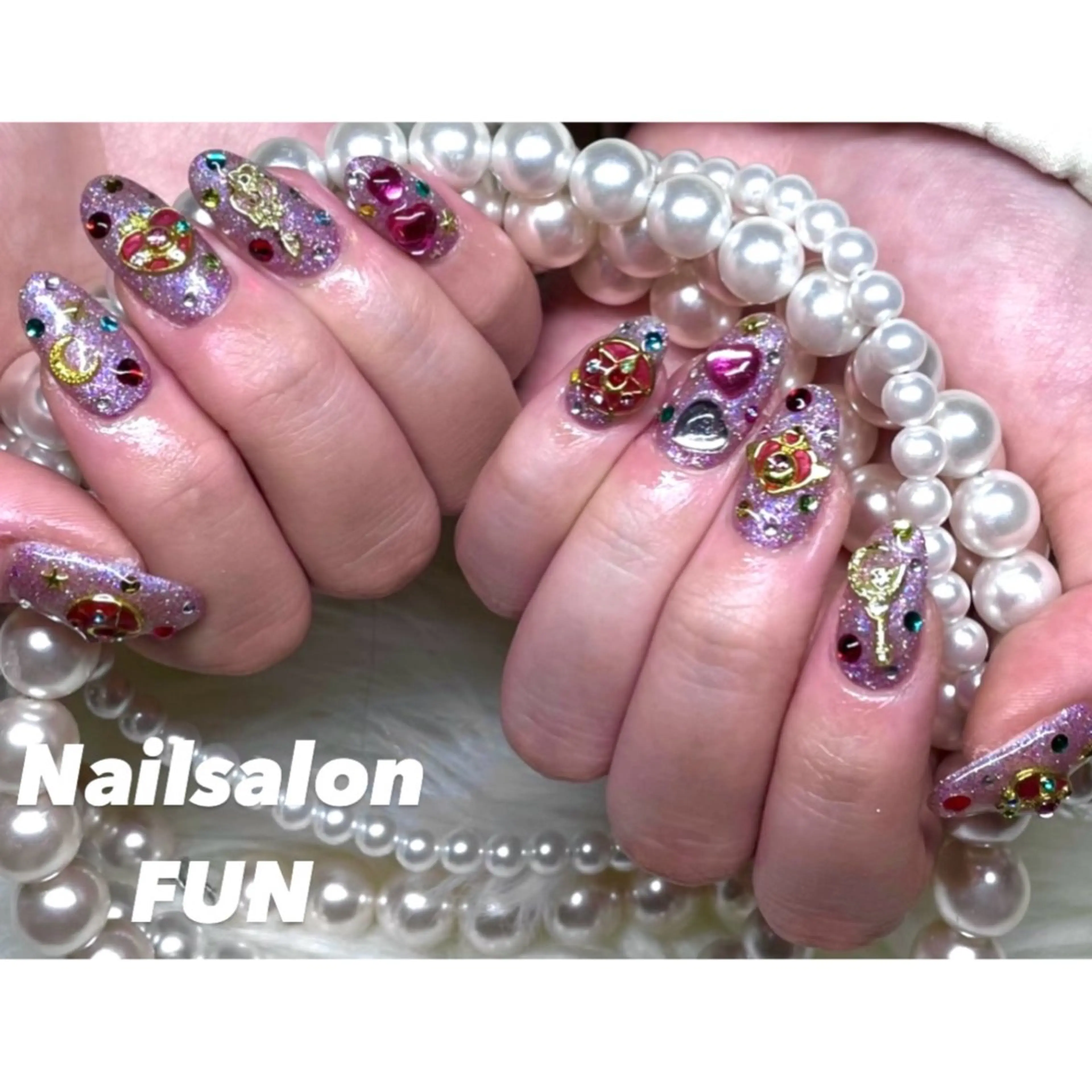 ネイル アートネイル ハンドネイル Nailsalon FUN🌈のネイルデザイン