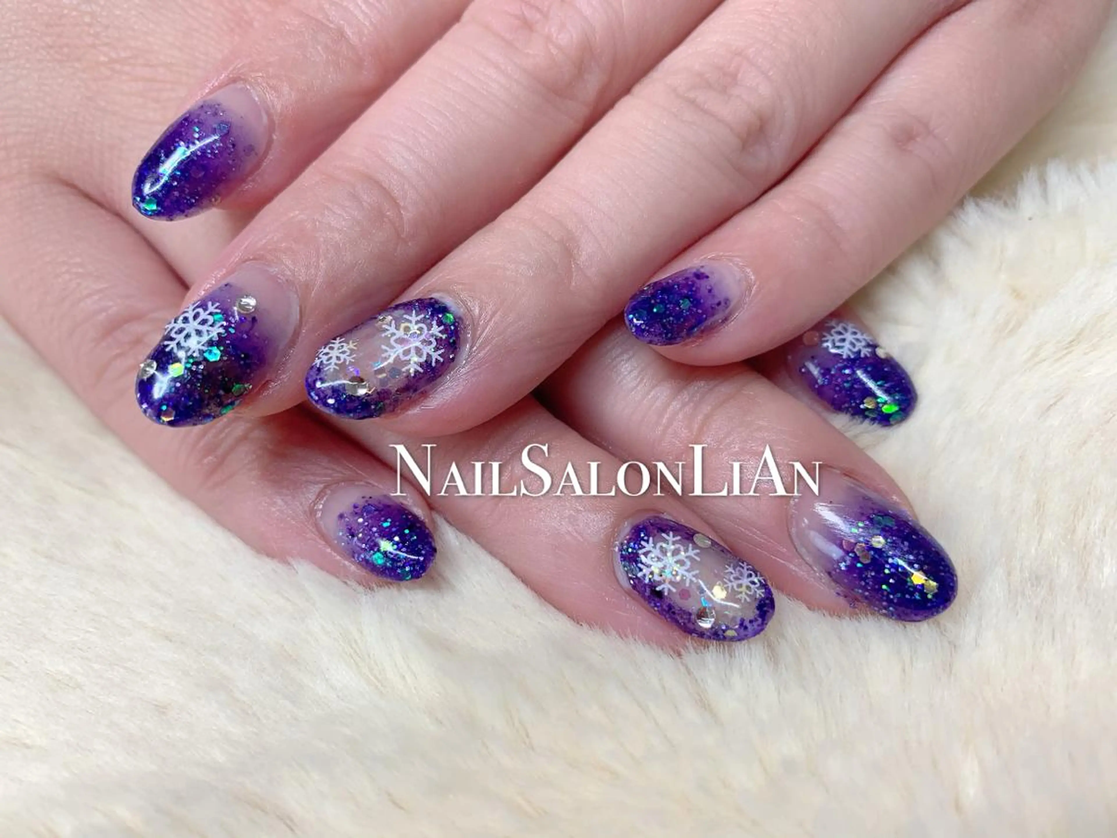 ネイル 持ち込み ハンドネイル NailSalon LiAnのネイルデザイン