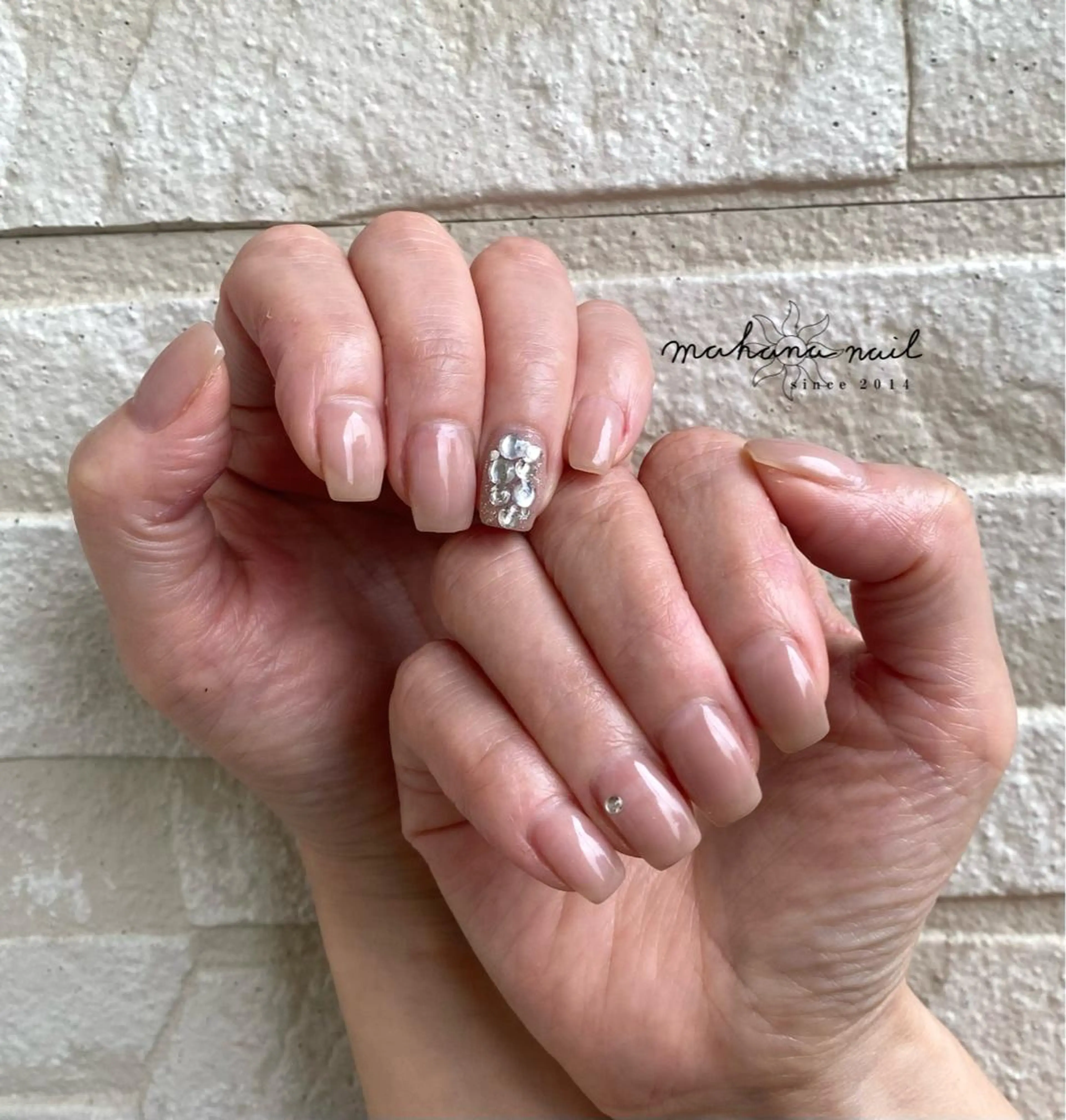 ネイル ワンカラーネイル mahana nailのネイルデザイン