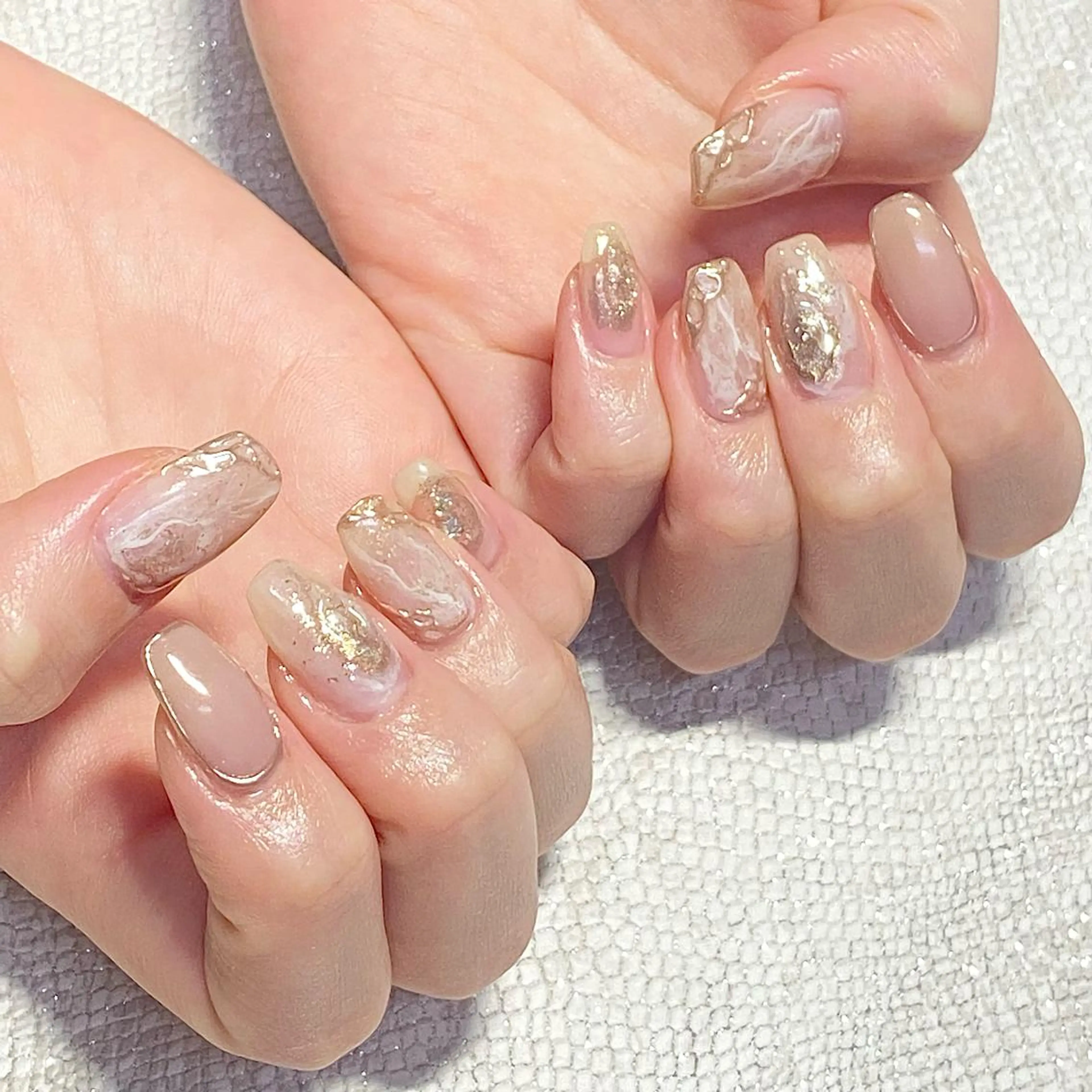 ネイル ハンドネイル M nail はやまうららのネイルデザイン