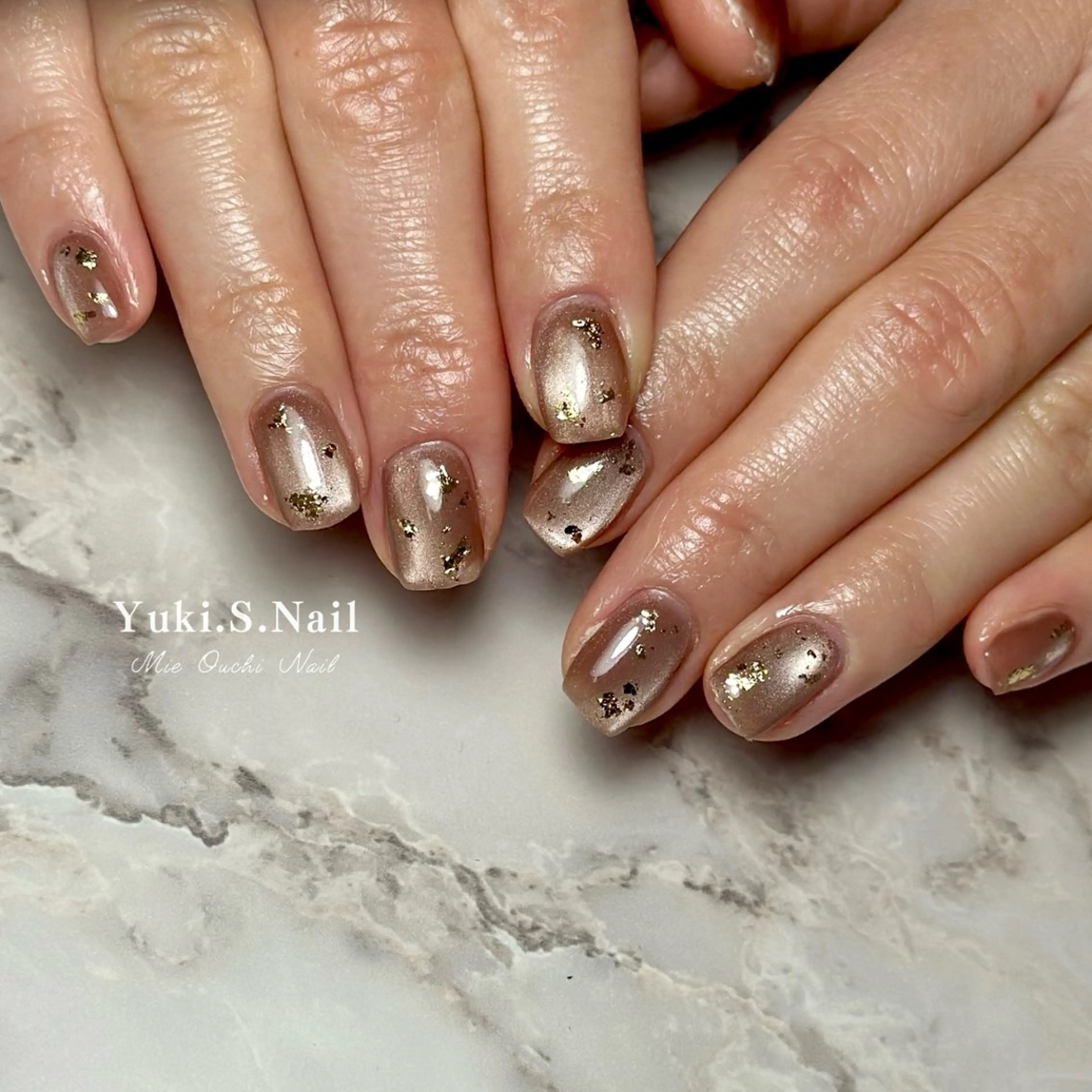 ショート ハンドネイル Yuki S.Nailのネイルデザイン