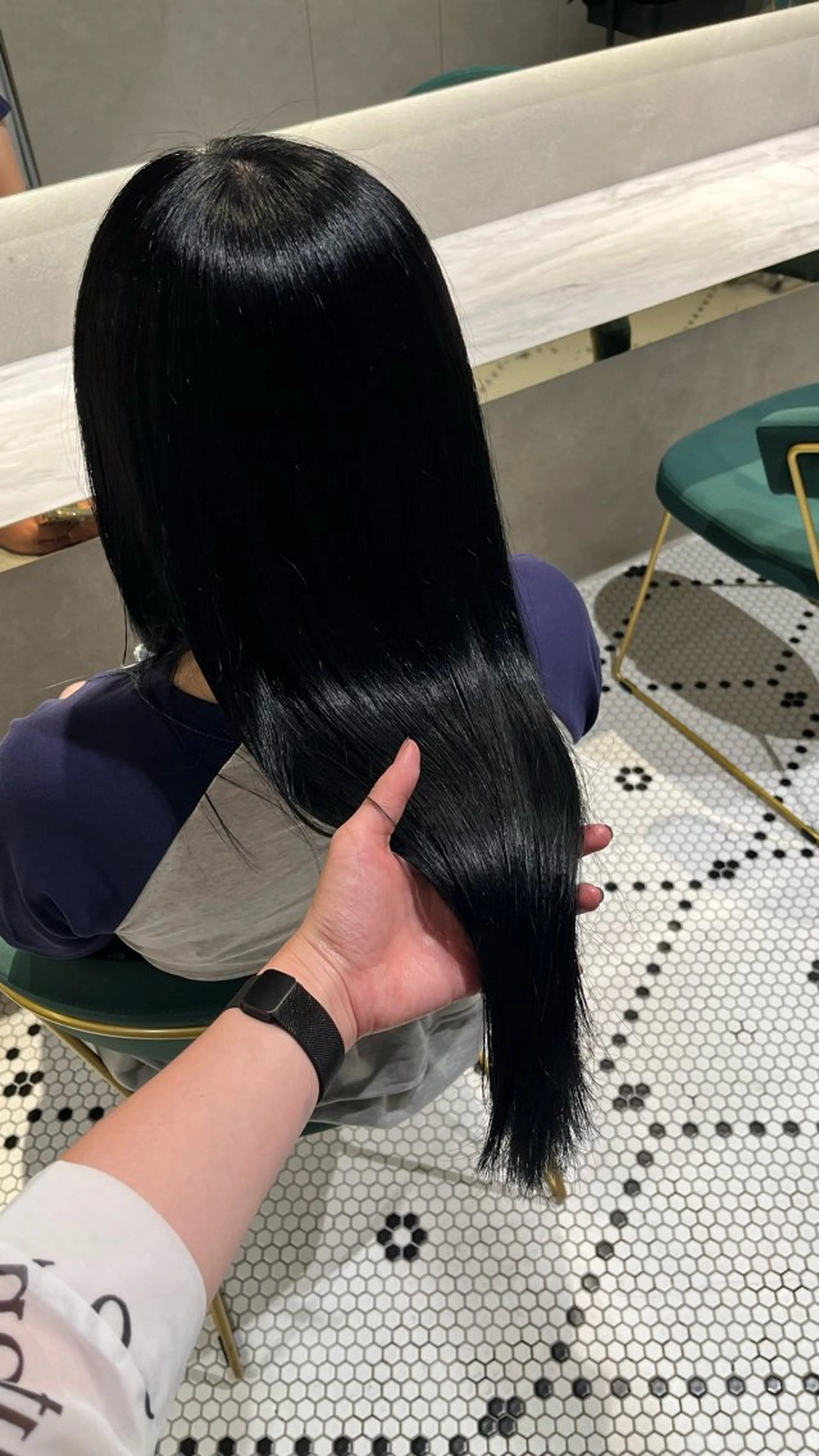 ロング カラー 新宿/アシスタント AiNAのヘアスタイル