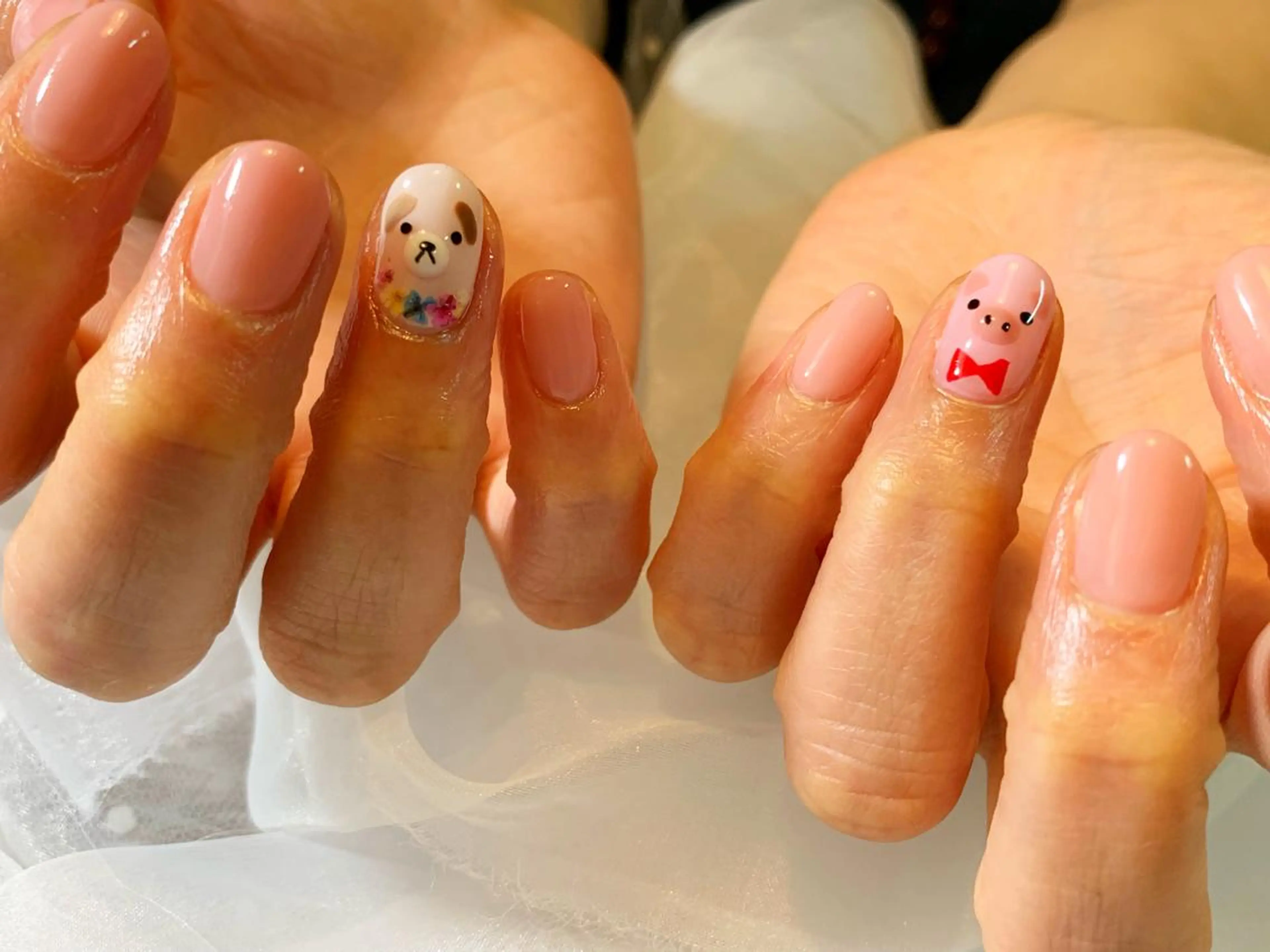 ネイル ハンドネイル フットネイル GéRanium Harukaのネイルデザイン