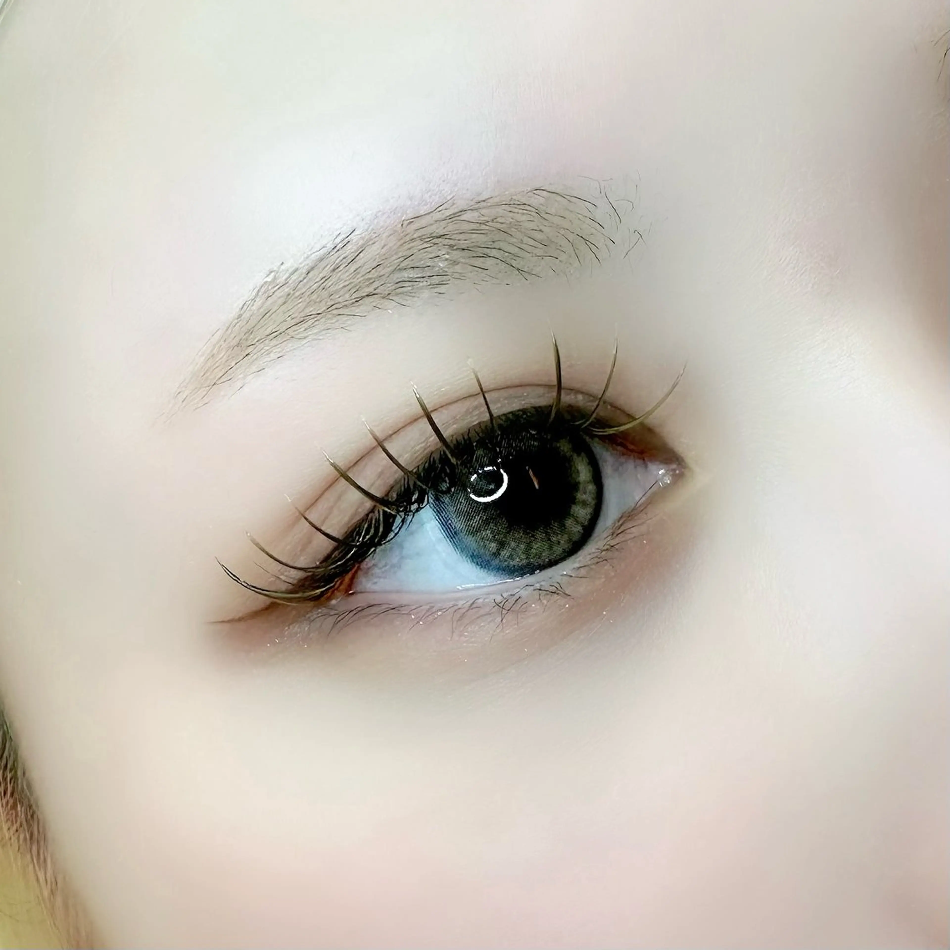 マツエク・マツパ CCカール Cカール カラーマツエク フラットラッシュ マツエク OPS hair ミクのマツエク・マツパデザイン