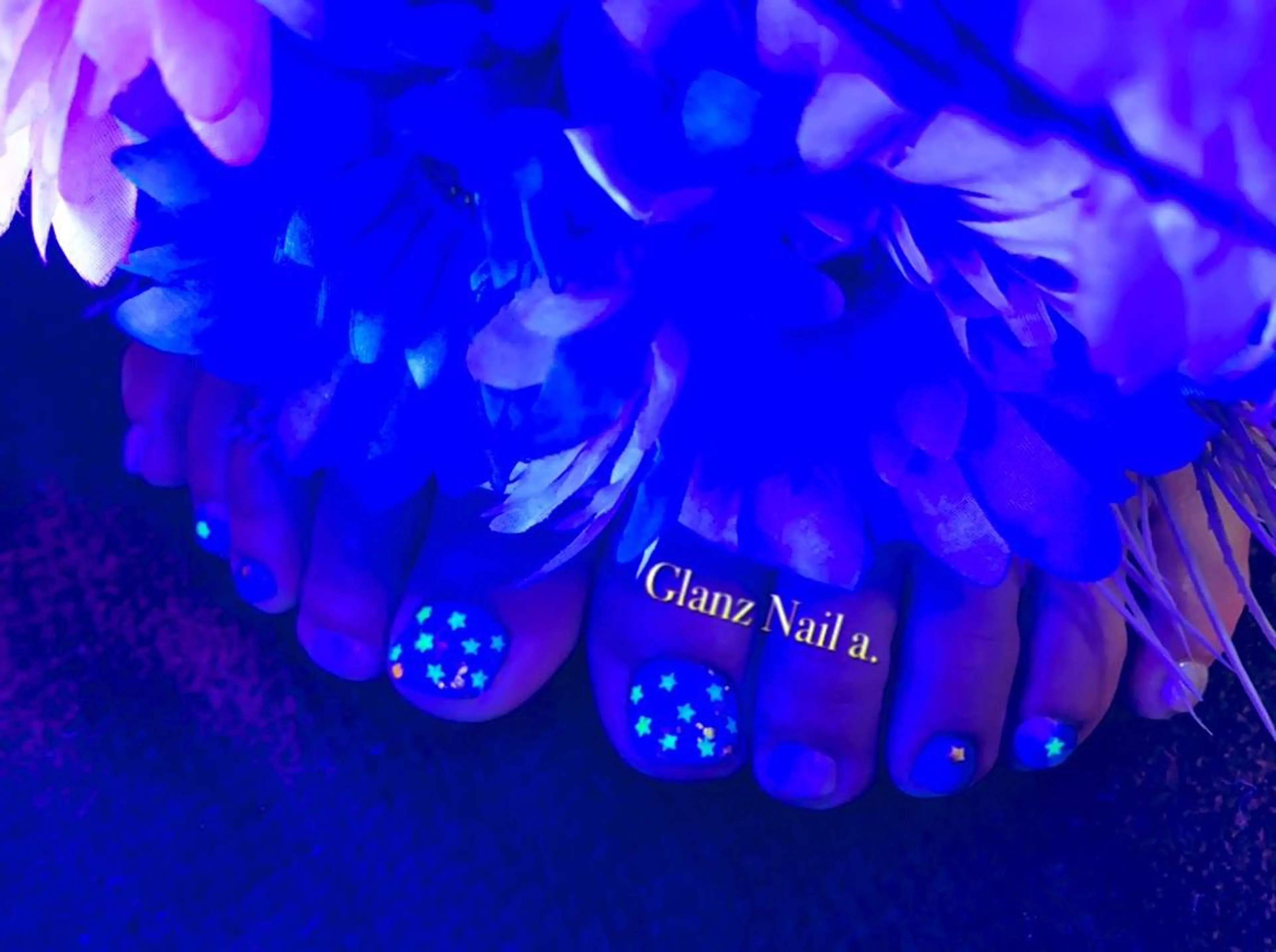 ネイル フットネイル Glanz  Nail aのネイルデザイン