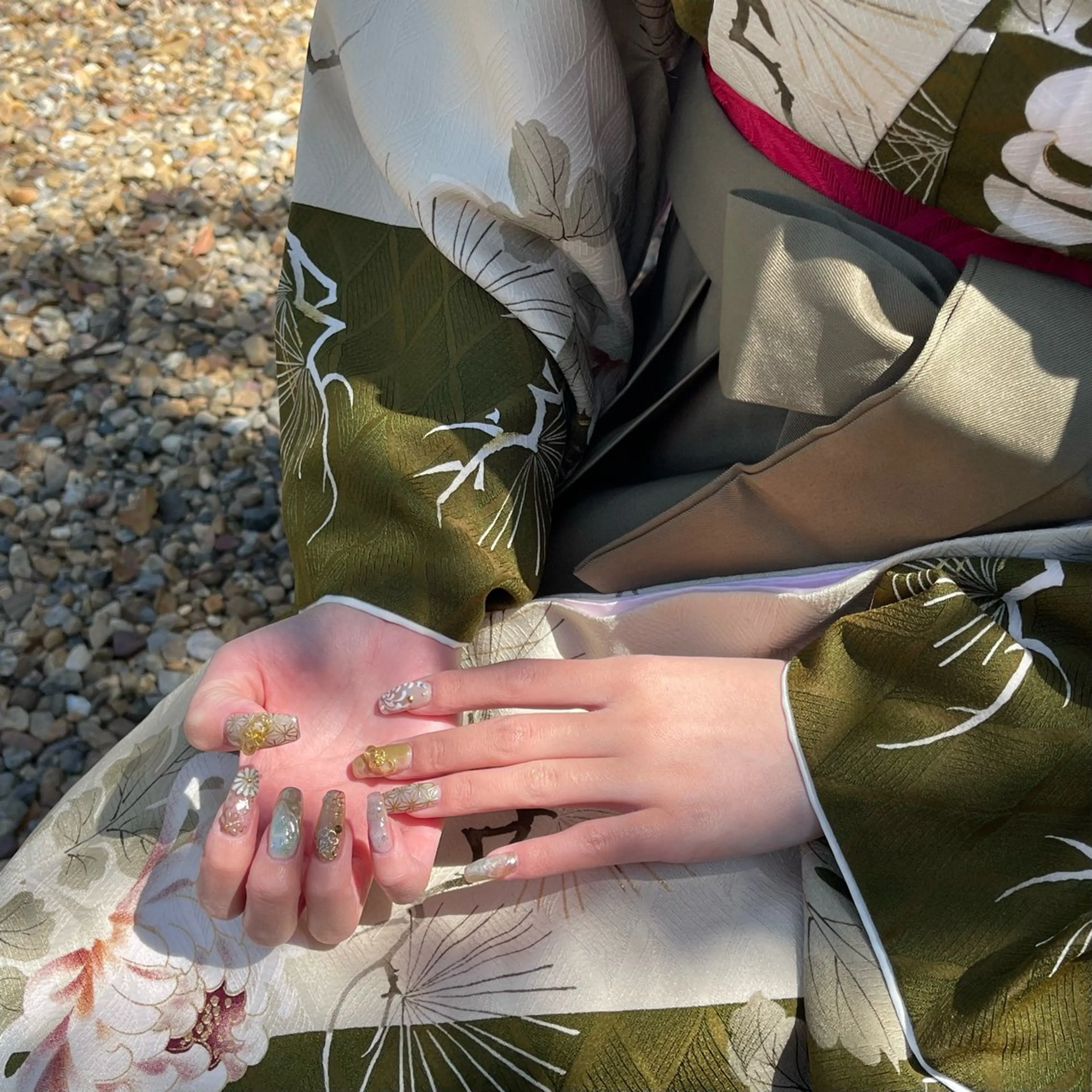 ネイル 卒業式 ハンドネイル COCO  NAIL所属・COCO NAILのネイルデザイン