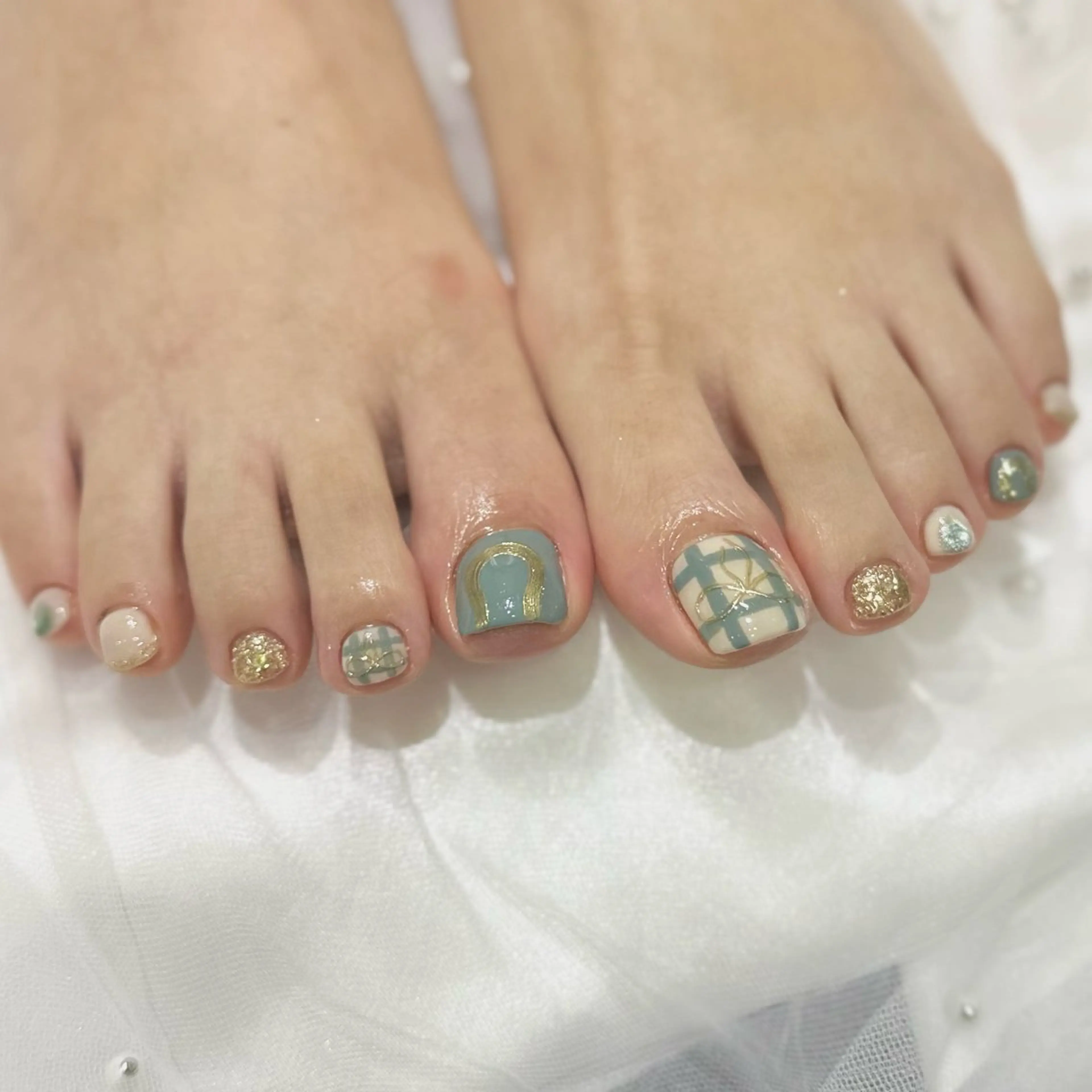 ネイル フットネイル nailsalon Lucetta.のネイルデザイン