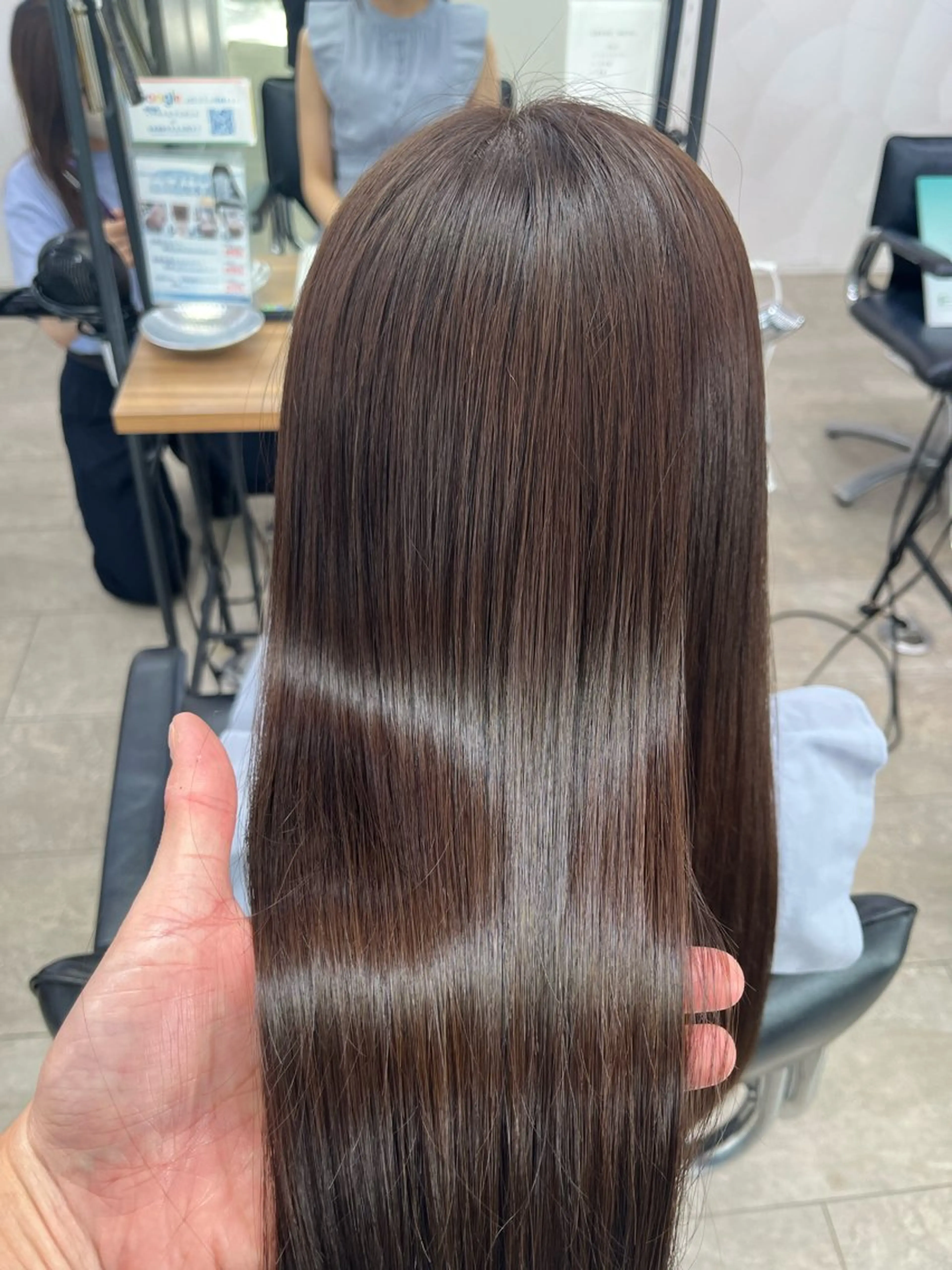 セミロング カット ヘアカラー トリートメント 髪質改善/増田拓真 金沢市/内灘/美容室のヘアスタイル