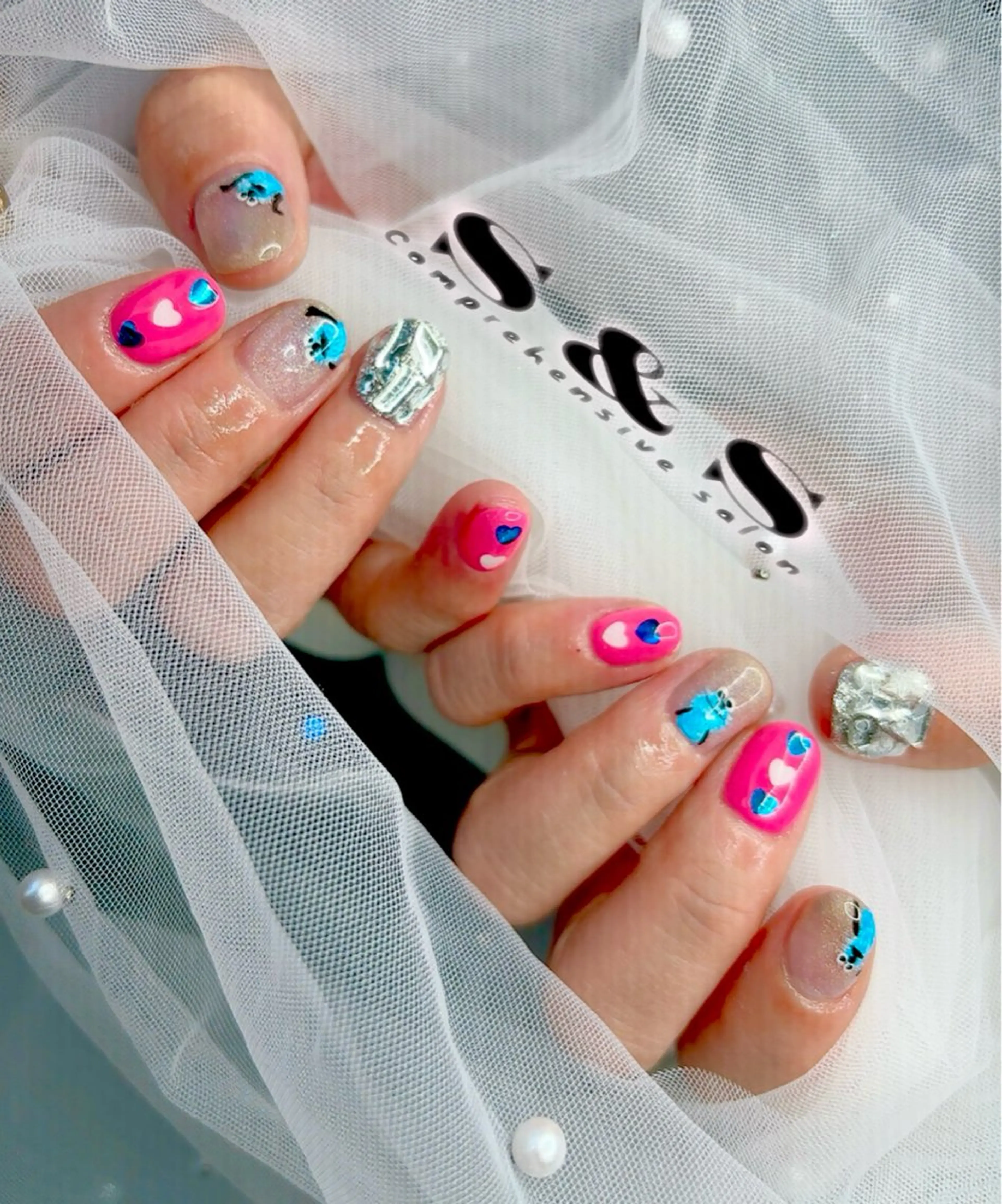 ネイル 長さ出し メンズネイル 持ち込み S&S 村田小百合のネイルデザイン